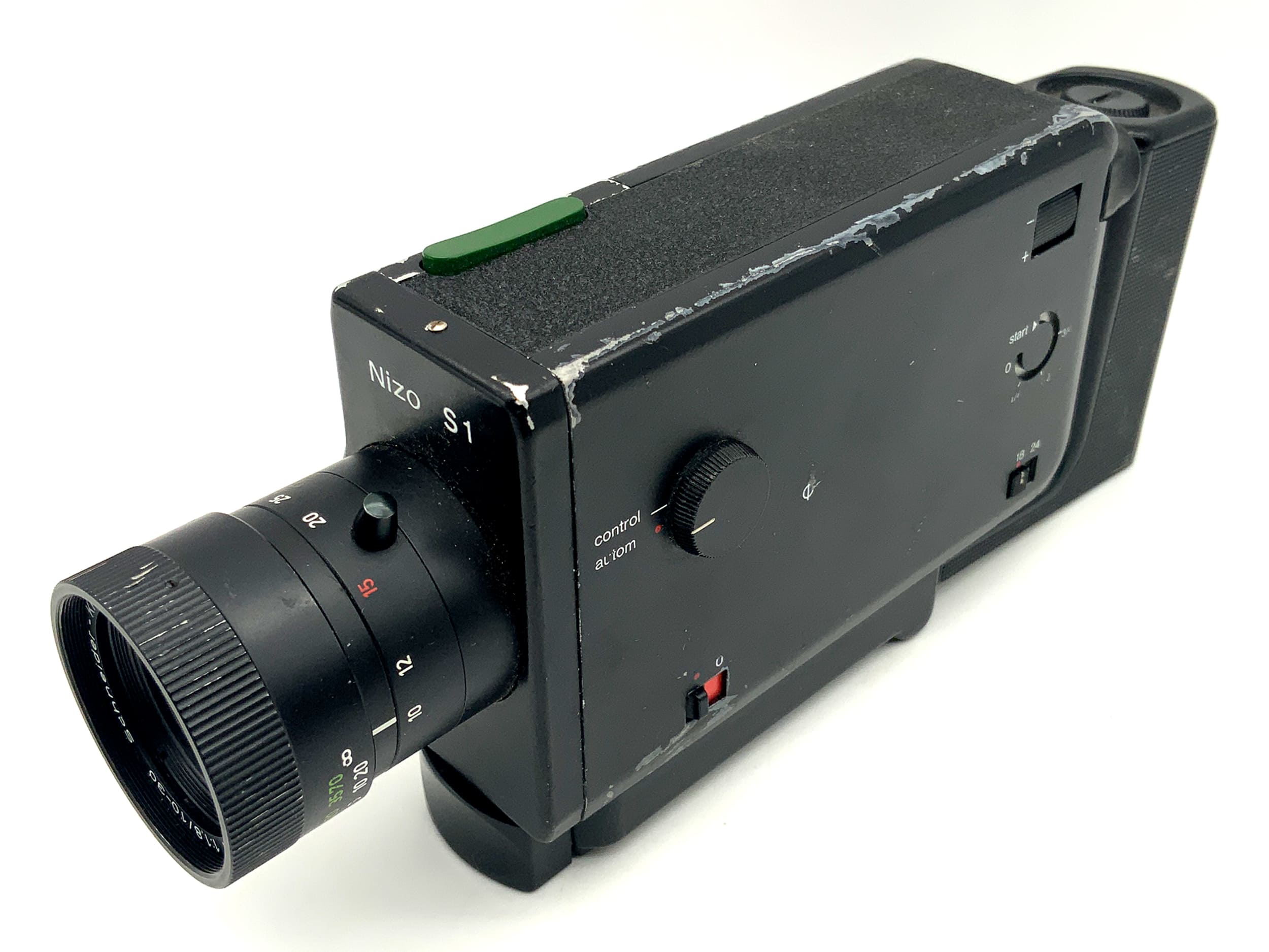Braun Nizo S1 film camera with Variogon 1:1.8/10-30mm Super 8 lens