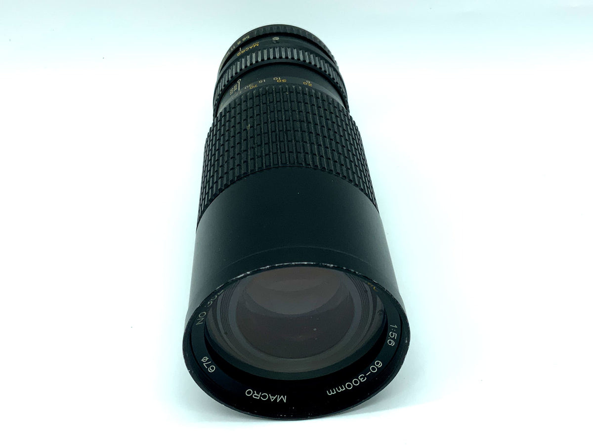 Osawa 60-300mm 1:5.6 lens MC Macro zoom lens (Mamiya ZE)