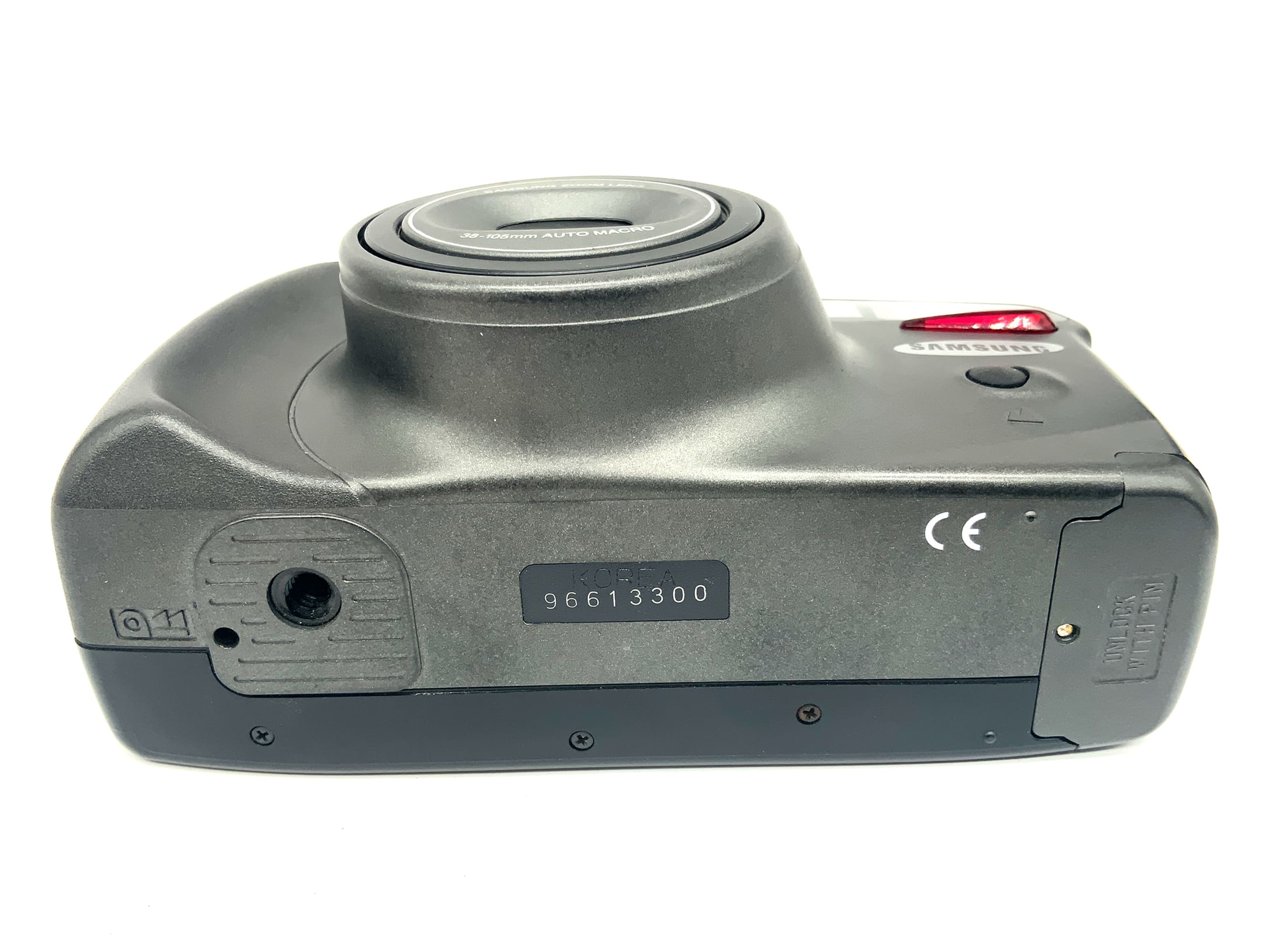 Samsung AF Zoom 105S Point&Shoot mit 38-105mm Auto Macro Analogkamera