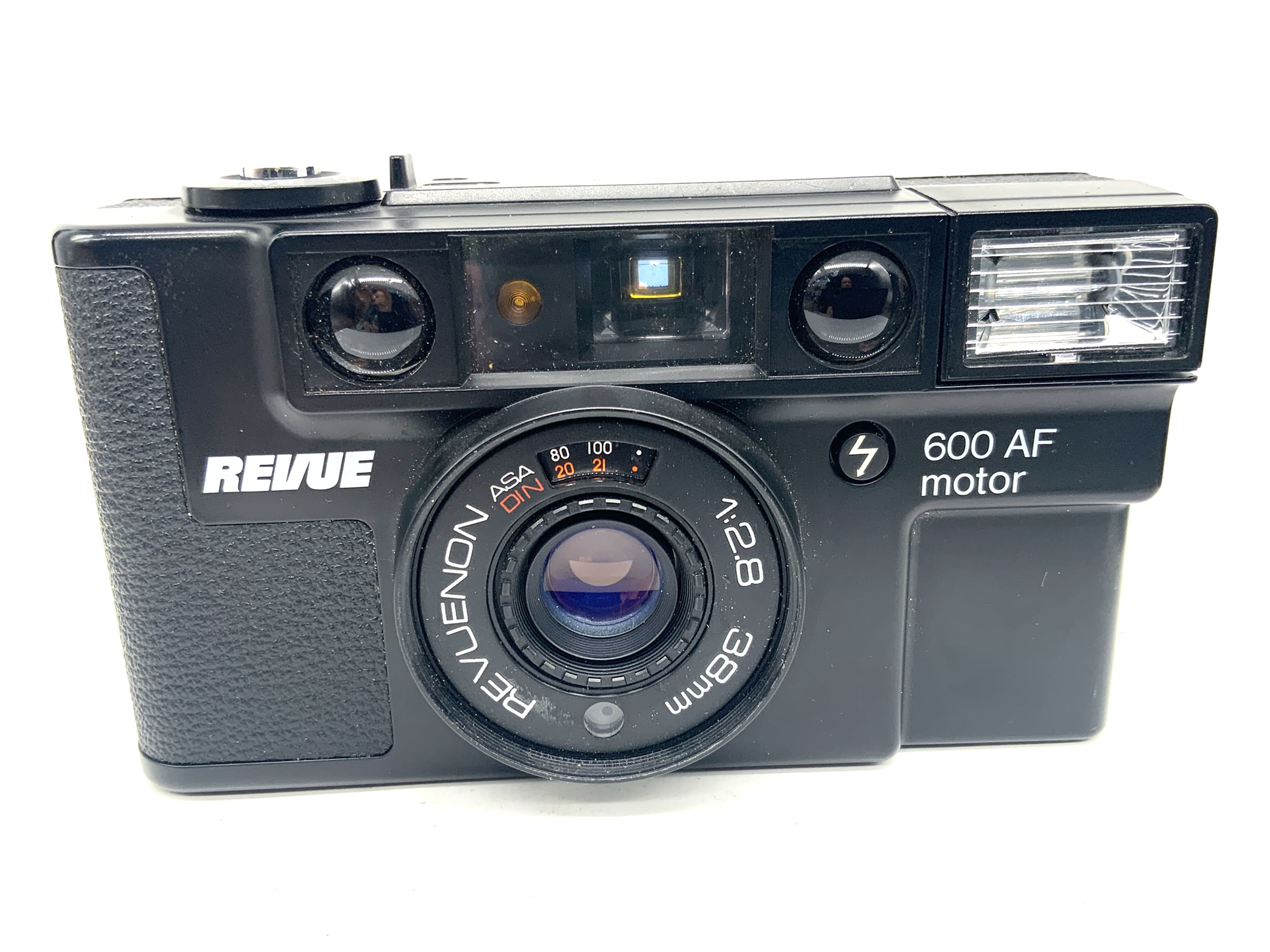 Revue 600 AF motor Point&Shoot mit 38mm 1:2.8 Kompaktkamera Analogkamera