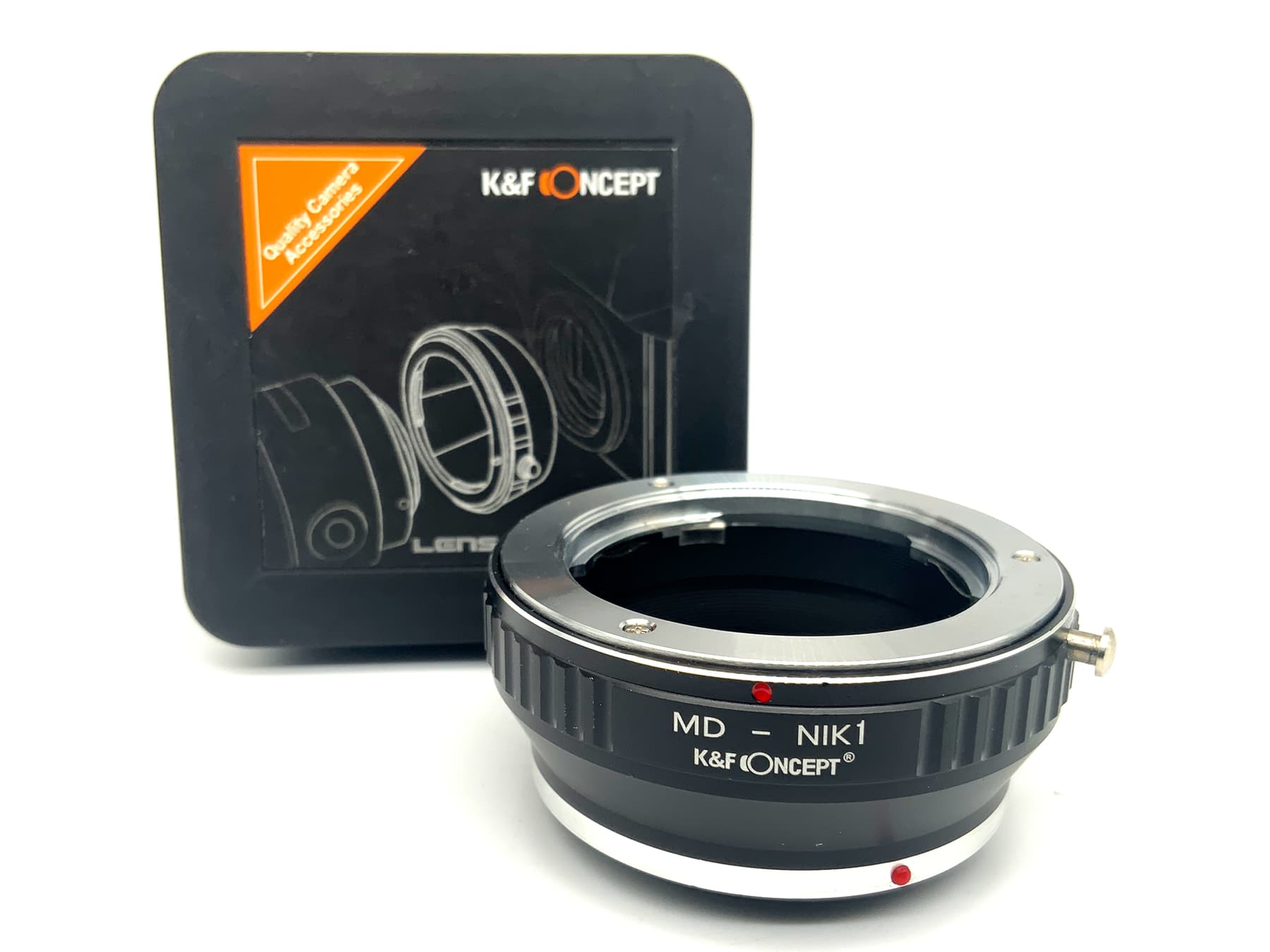 K&F Concept MD-NIK1 Objektivadapter lens mount converter (Minolta MD -> Nikon 1)