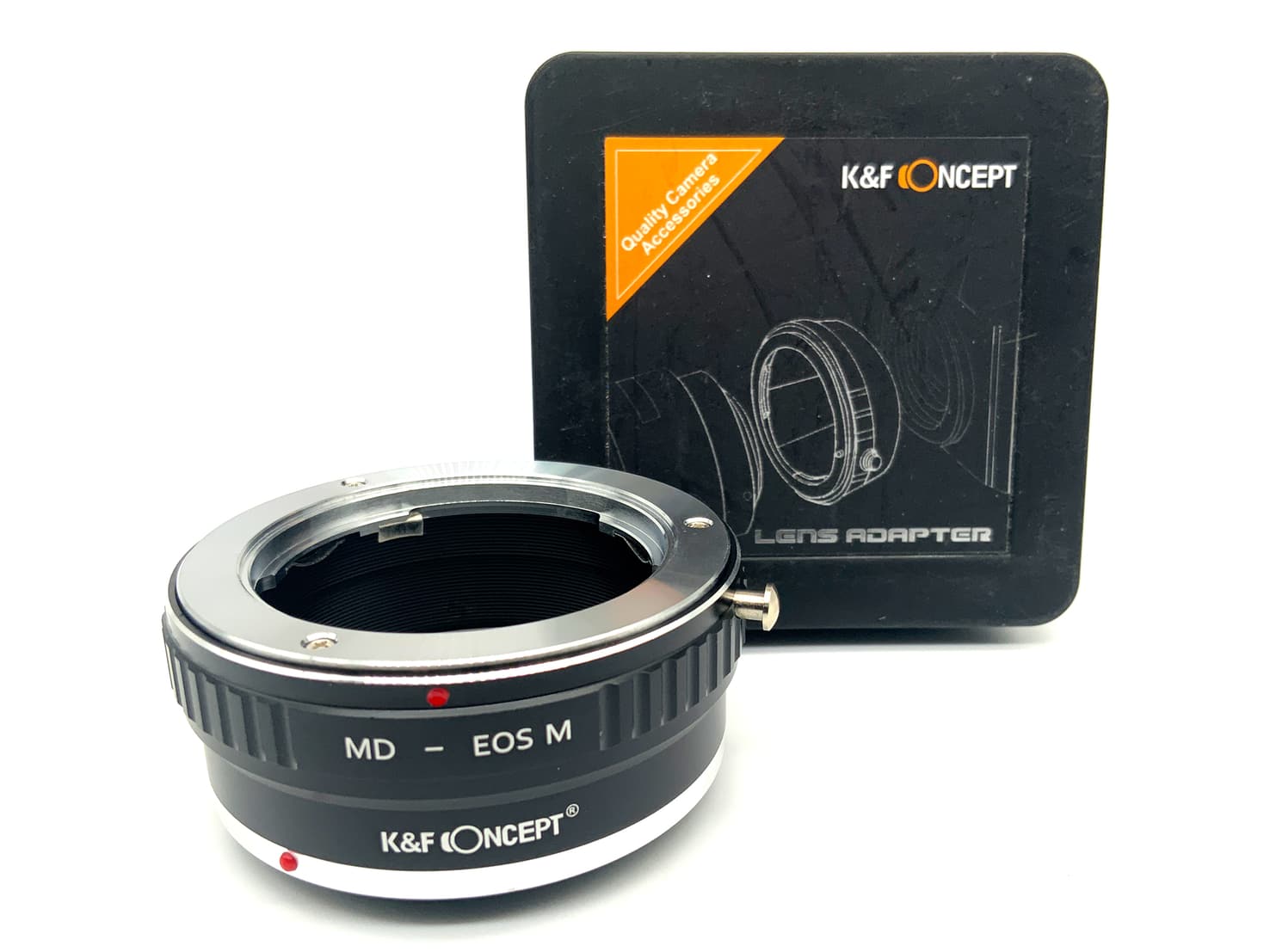 K&F Concept MD-EOS M Objektivadapter mount converter (Minolta MD -> Canon Eos M)