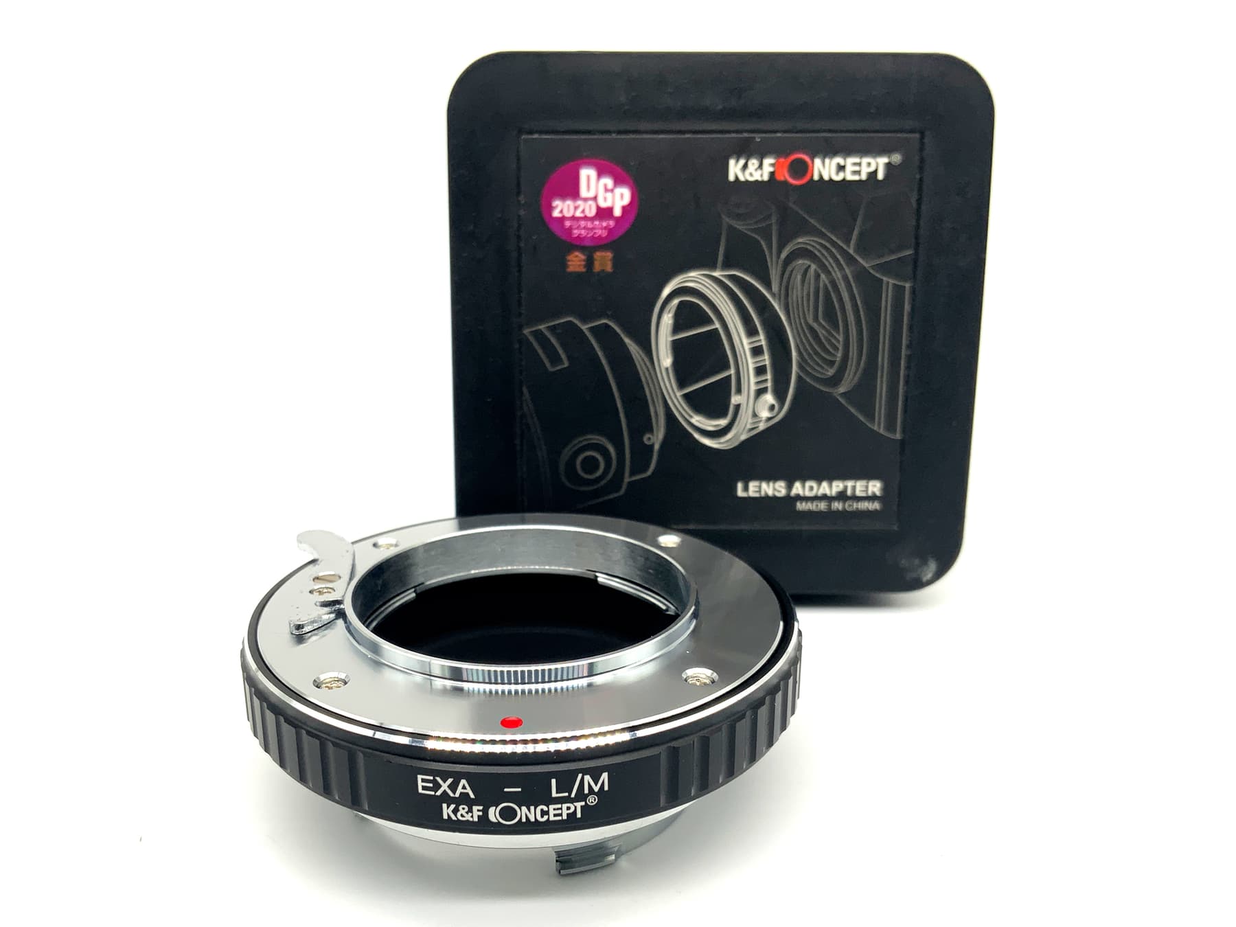 K&F Concept EXA-L/M Objektivadapter lens mount converter (Exakta -> Leica M)