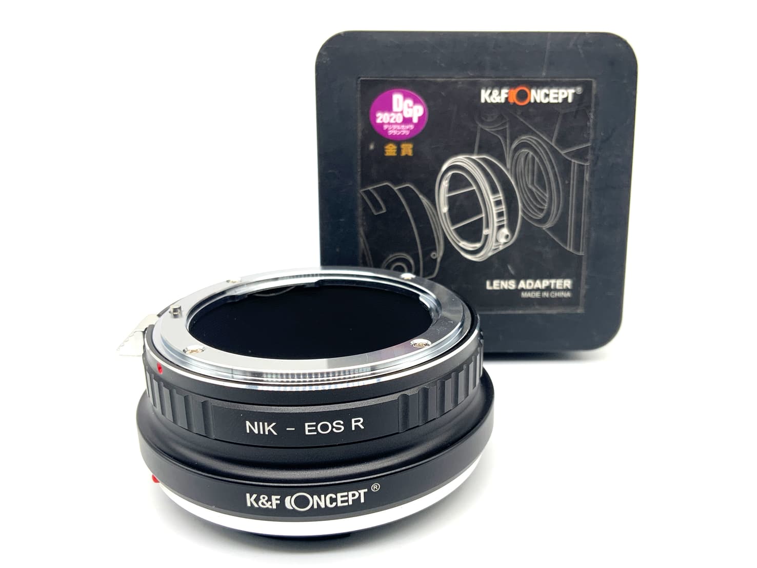 K&F Concept NIK-EOS R Objektivadapter mount converter (Nikon F -> Canon EOS R)