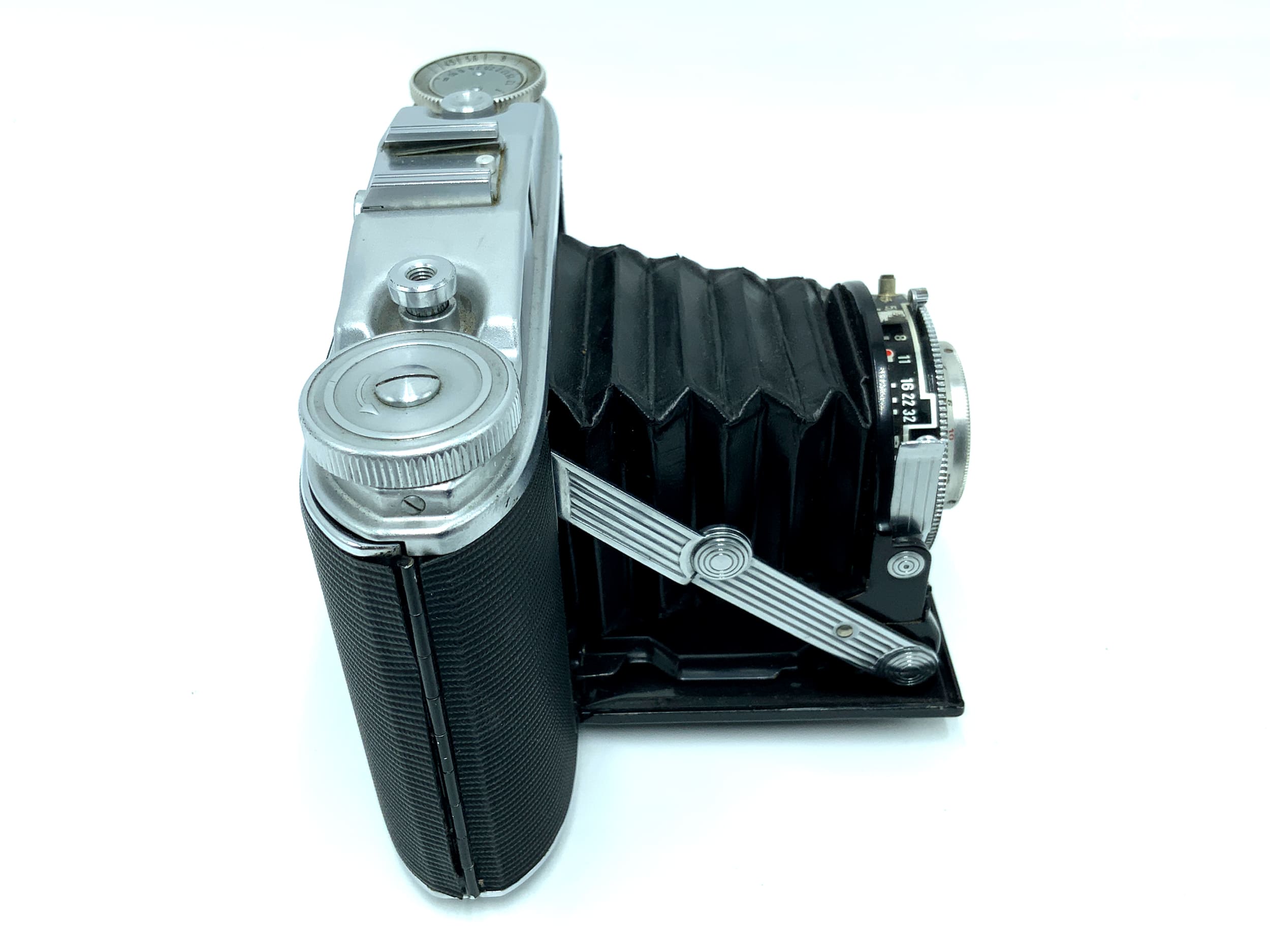 Agfa Isolette II Klappkamera mit Apotar 1:4.5 85mm Vario Analogkamera