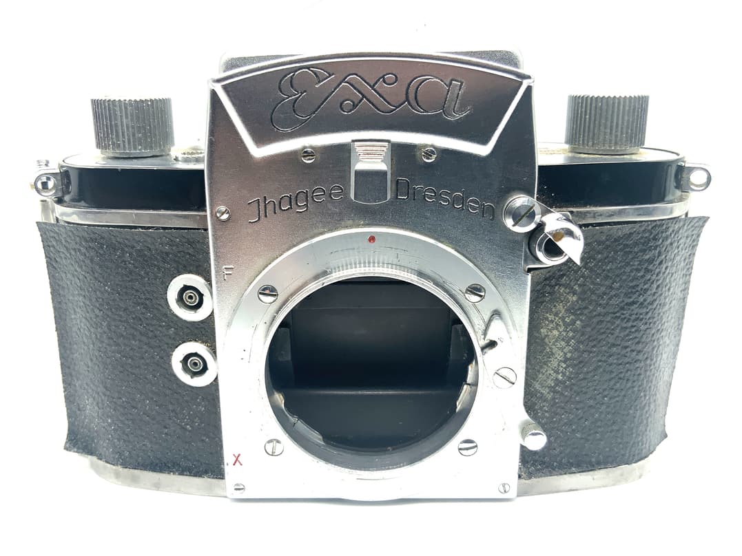 Ihagee Dresden Exa SLR 35mm Spiegelreflexkamera analog Body Gehäuse (EXA)