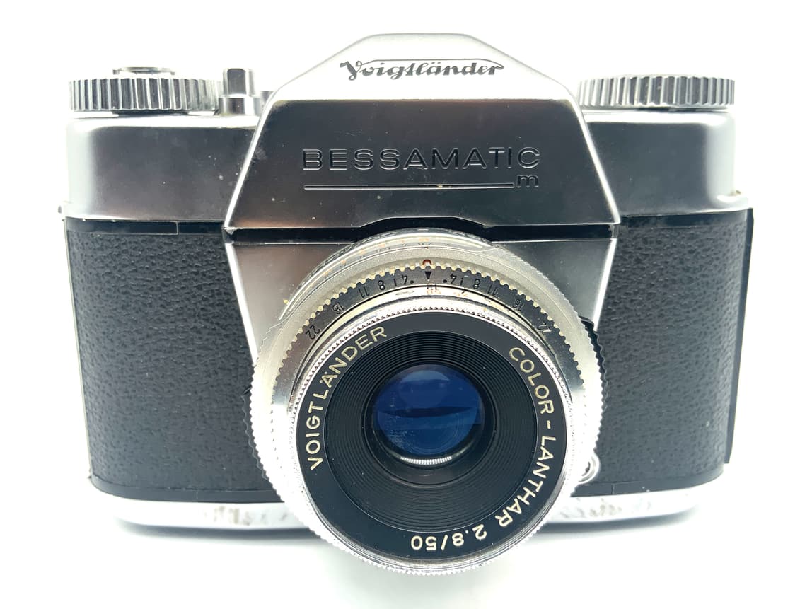 Voigtländer Bessamatic M SLR 35mm SLR analog Body (Color-Lanthar 2.8/50)
