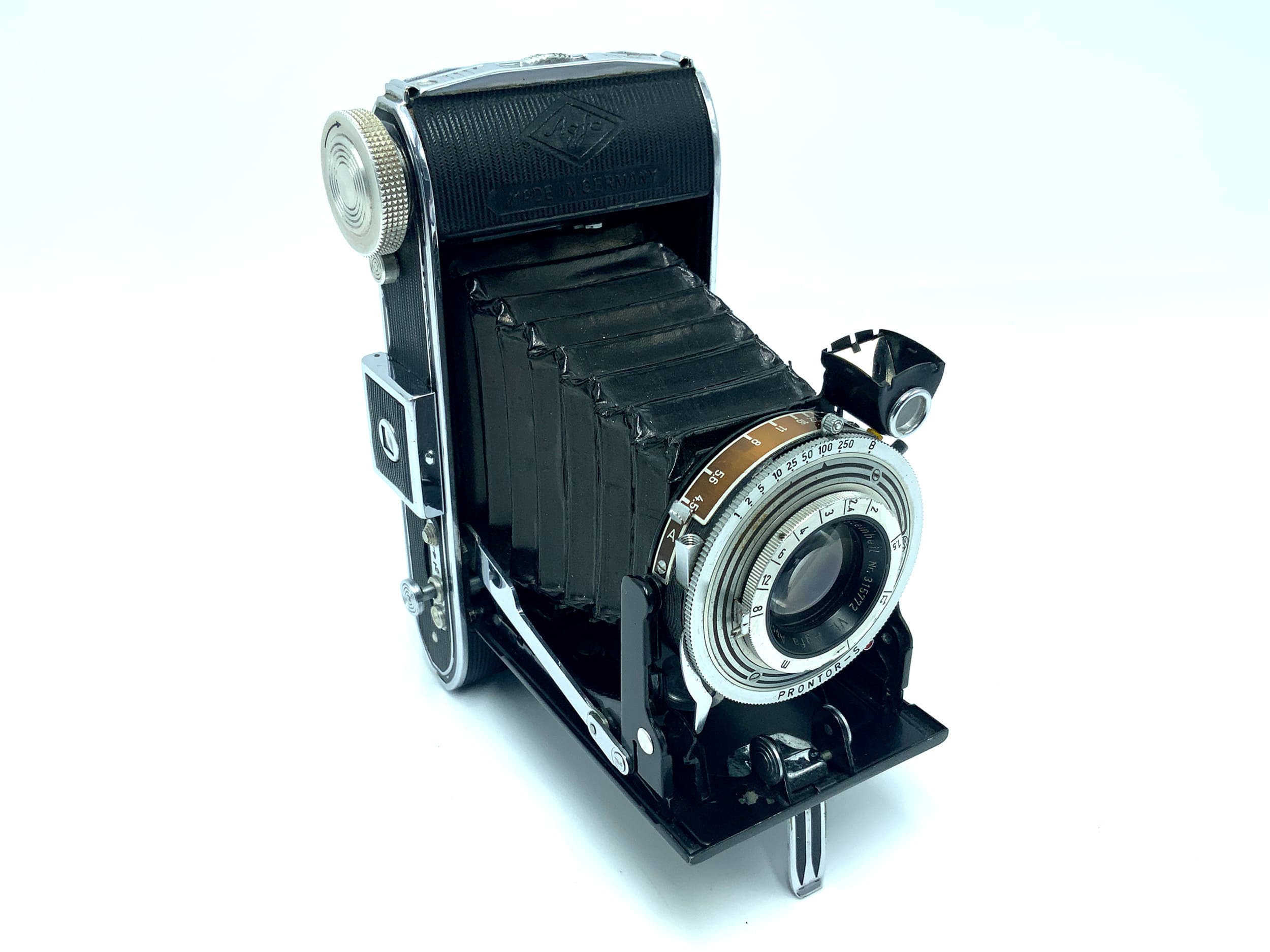 Agfa Billy-Record Klappkamera mit Apotar 1:4,5 f=105mm Analogkamera