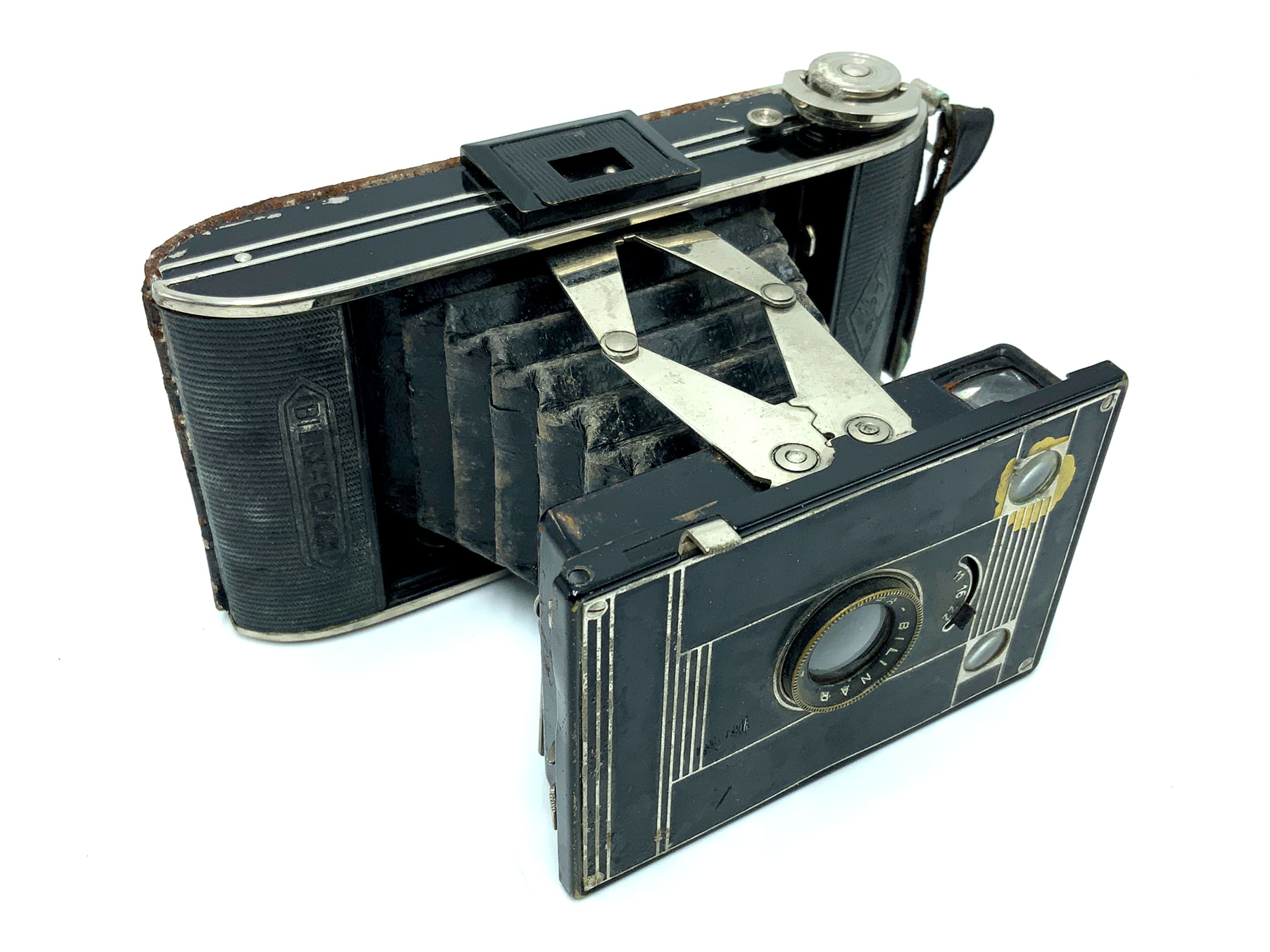 Agfa Billy-Clack Klappkamera mit Bilinar Analogkamera