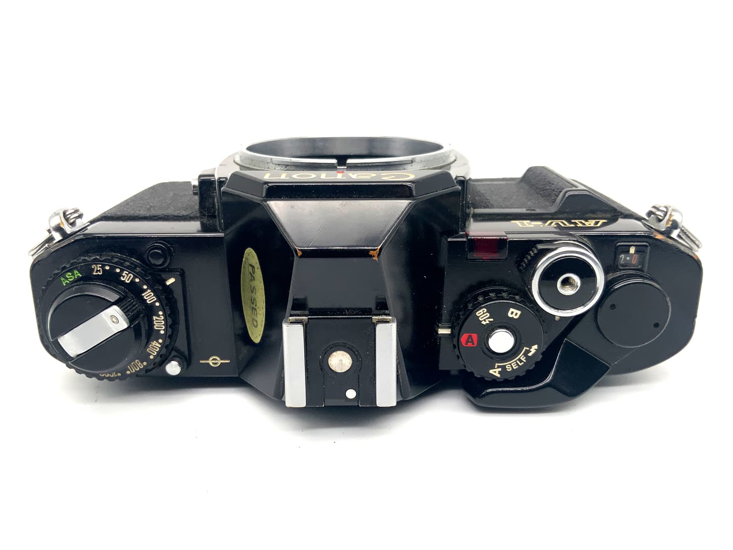Canon AV-1 SLR 35mm Spiegelreflexkamera analog Body Gehäuse (Canon FD)