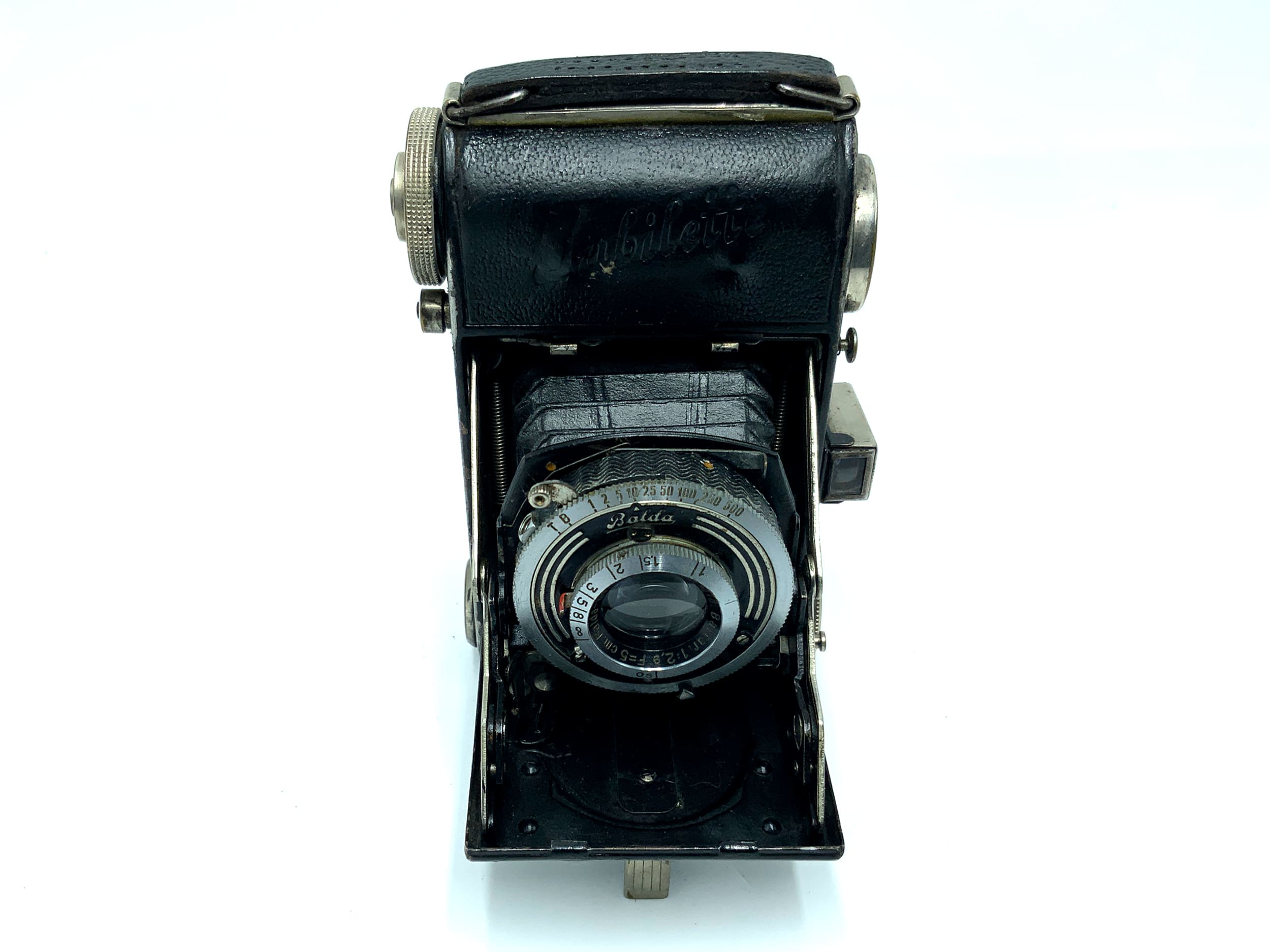 Balda Jubilette Klappkamera mit Baltar 5cm 1:2.9 Analogkamera