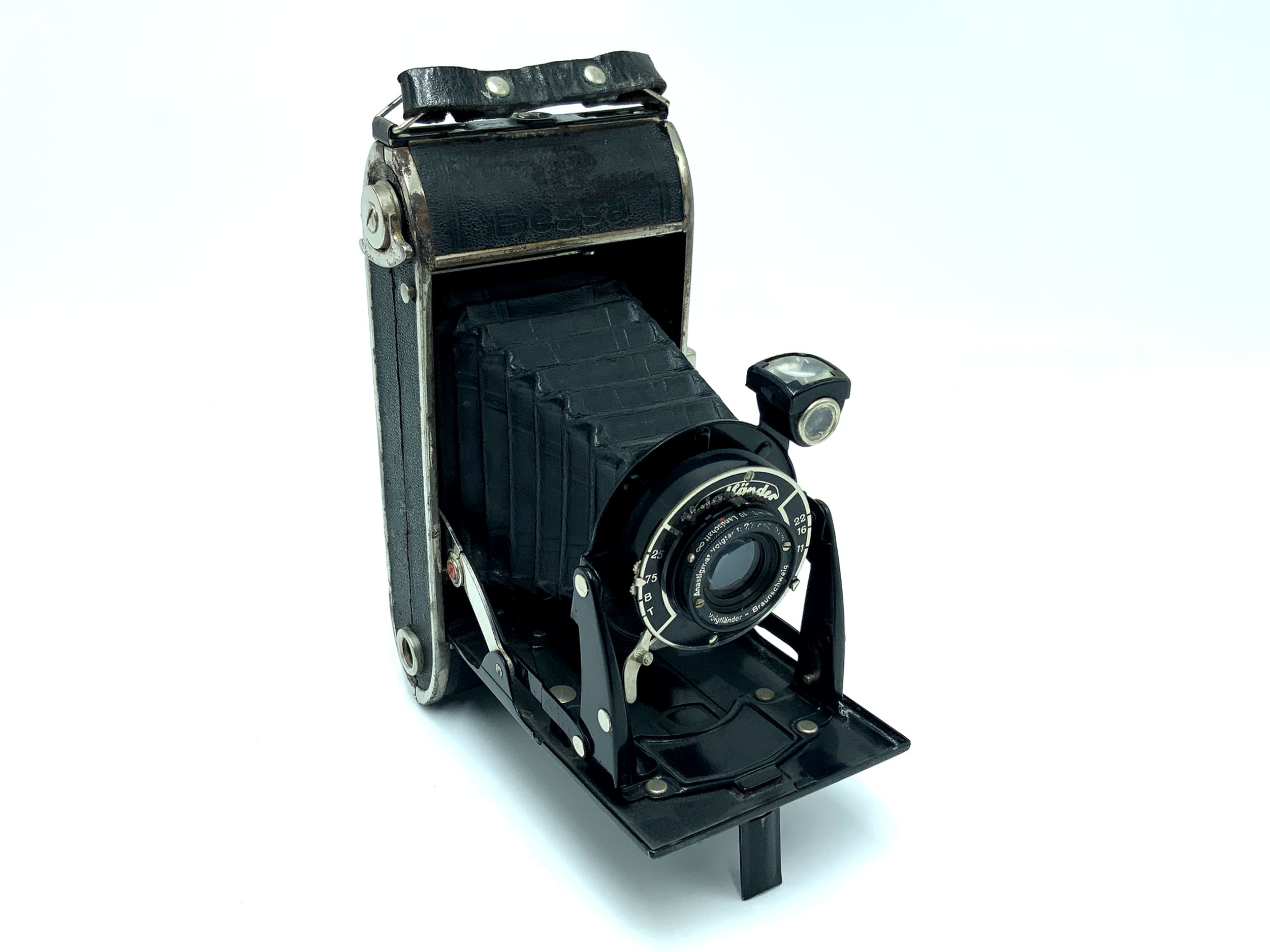 Voigtländer Bessa Klappkamera mit Anastigmat Voigtar 1:7.7 F10,5cm Analogkamera