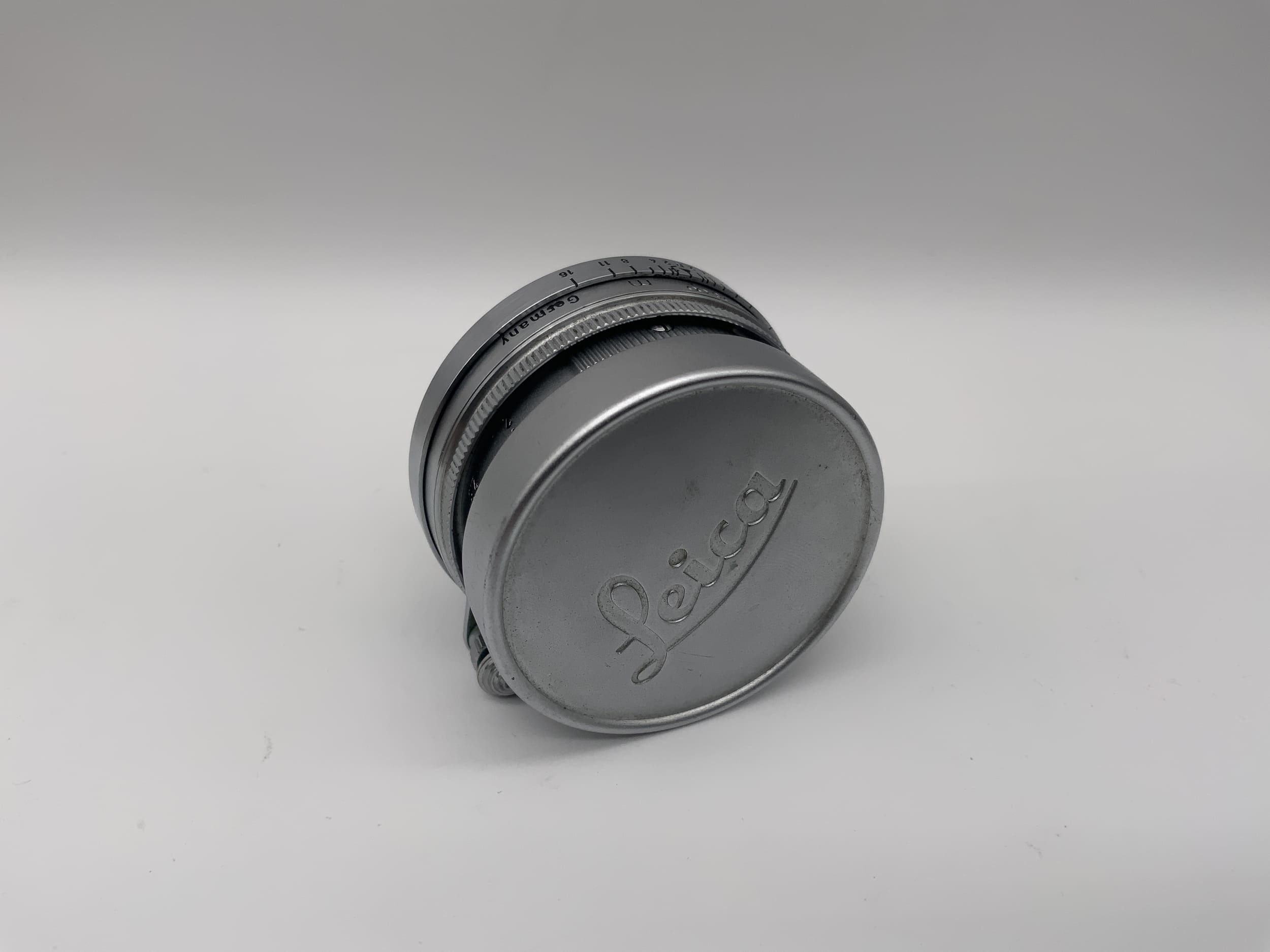 Leitz Leica III f 1956 viewfinder camera + Summicron 5cm 1:2 50mm Leica 3f No. 792435