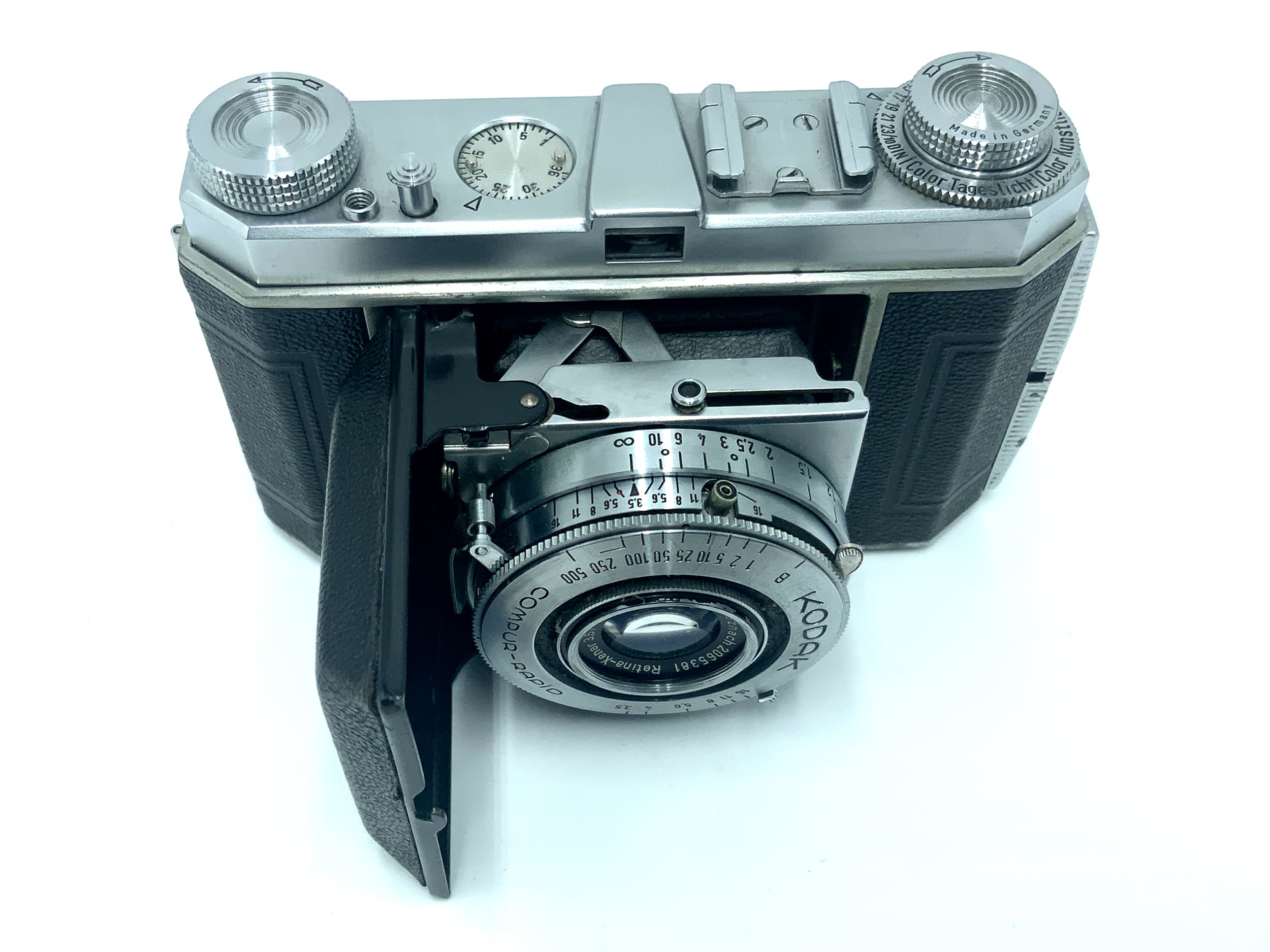Kodak Retina Klappkamera mit Schneider-Kreuznach Xenar 1:3.5 50mm 5cm