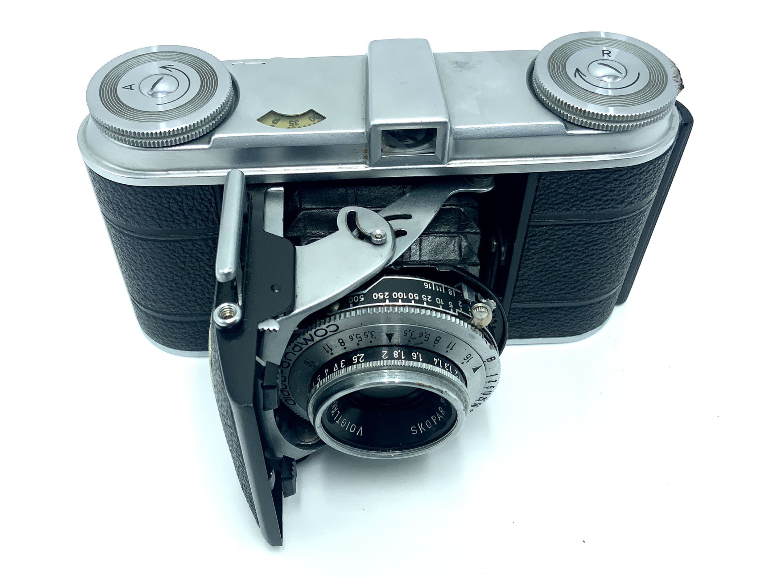 Voigtländer Vito Klappkamera mit Skopar 5cm 1:3.5 Analogkamera