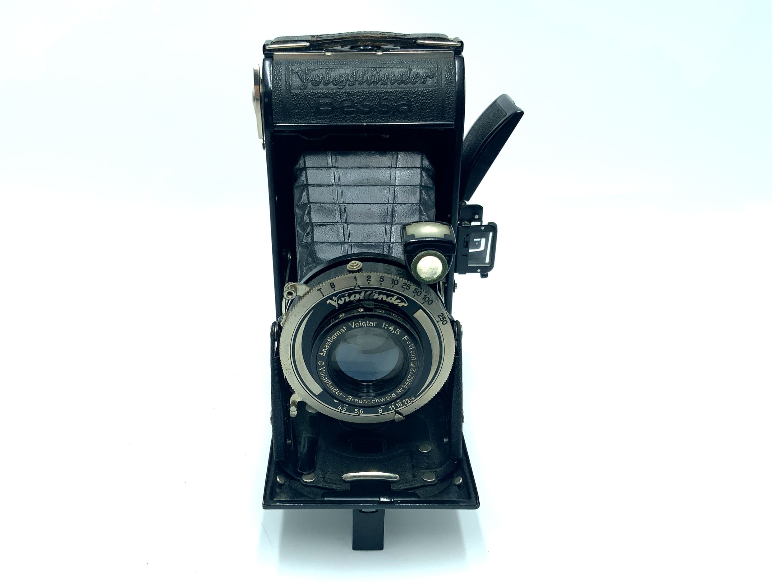 Voigtländer Bessa Klappkamera mit Anastigmat Voigtar 1:4.5 F=11cm Analogkamera
