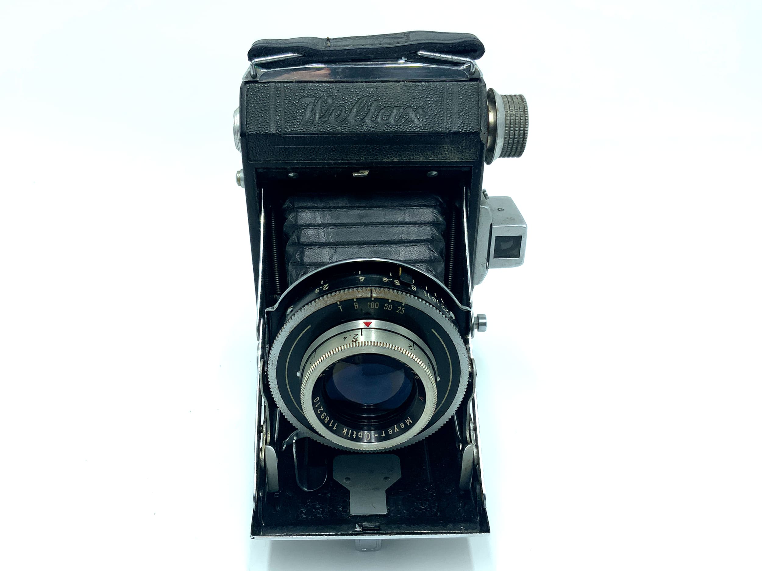 Welta Weltax Klappkamera mit Meyer-Optik Trioplan 75mm 1:2.9 Analogkamera