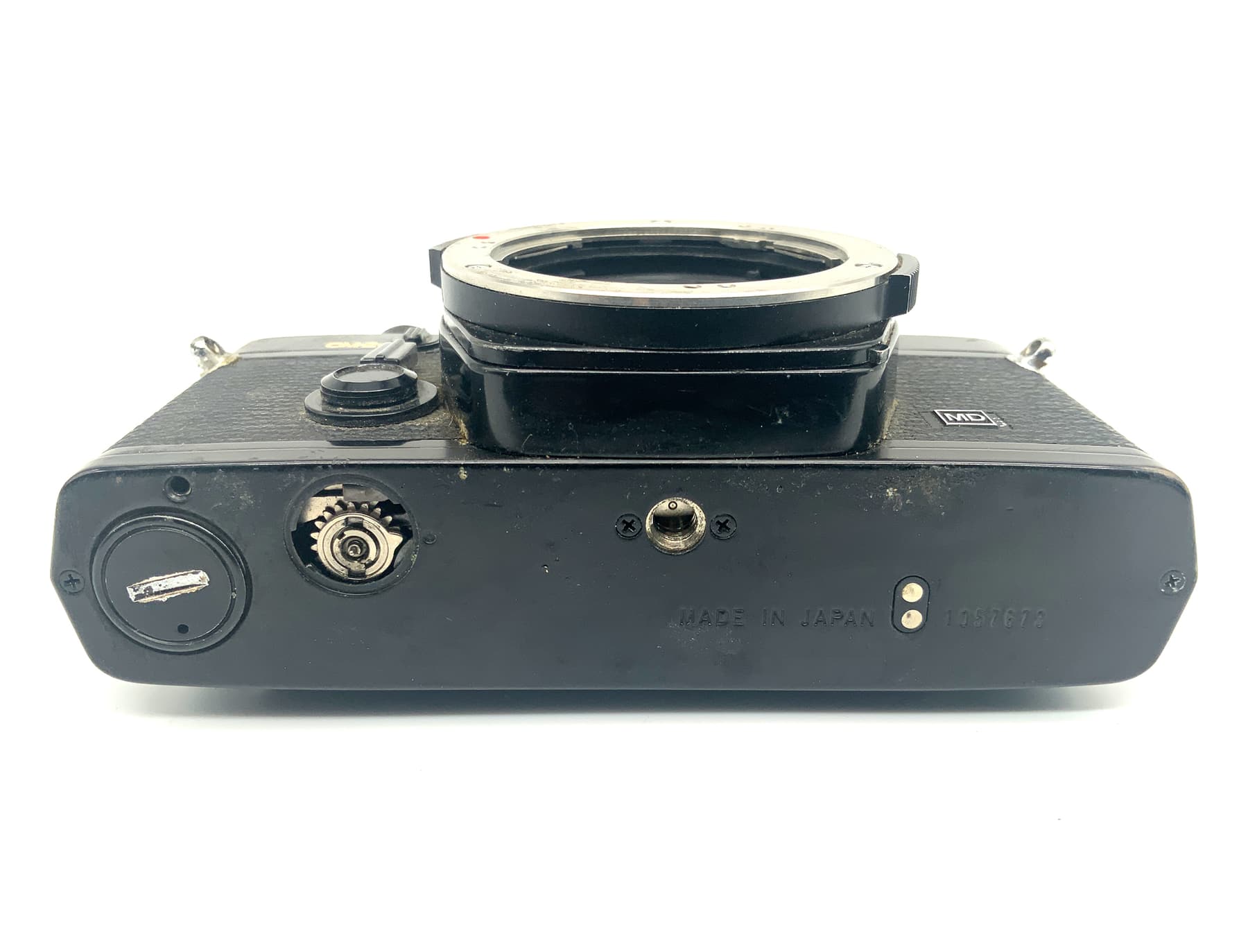 Olympus OM-2 SLR mit Recorddata Back 3 35mm SLR analog Body (Olympus OM)