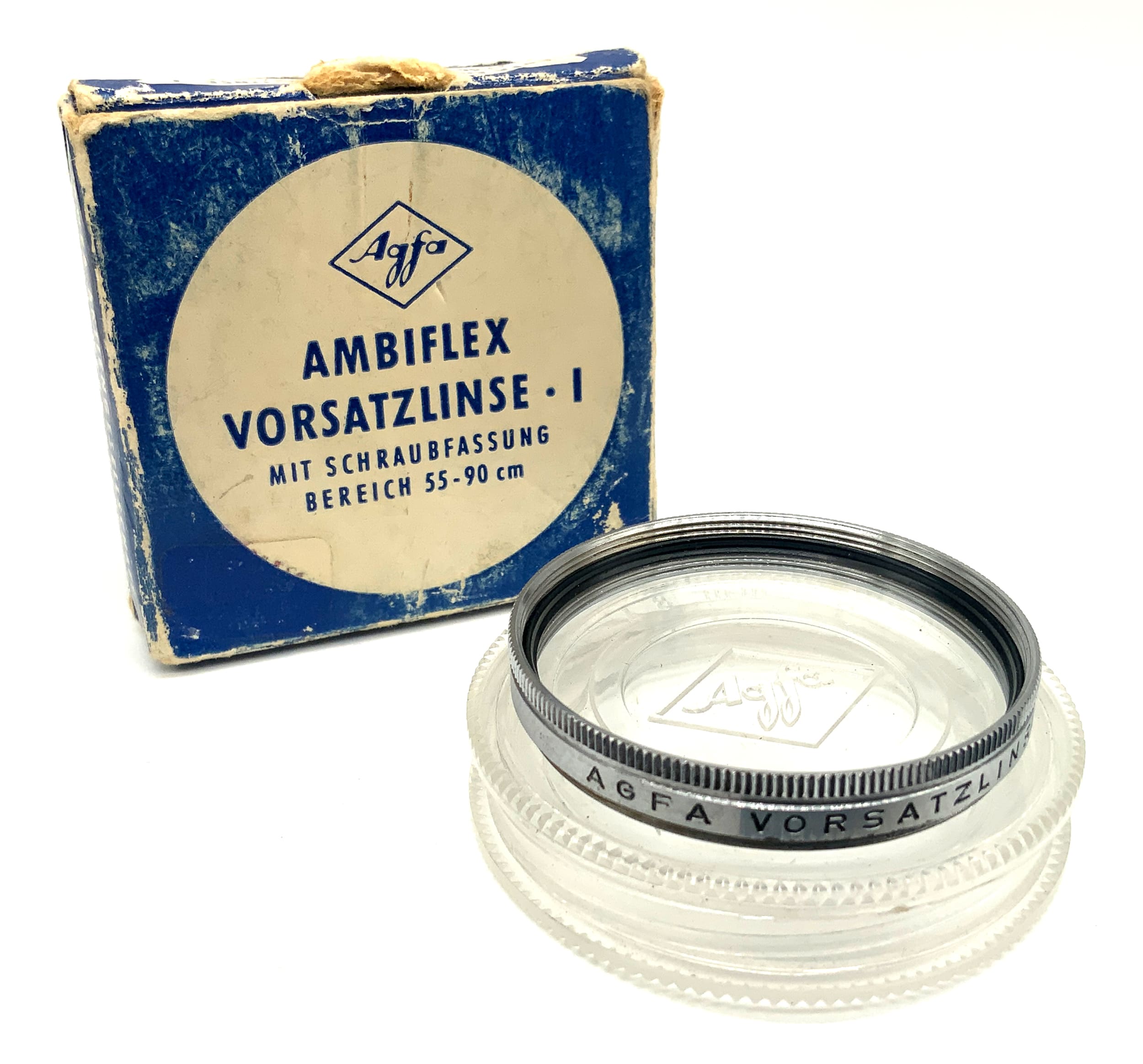 Agfa Ambiflex Vorsatzlinse I 46ES in OVP Type 6712/460 Filter 46mm
