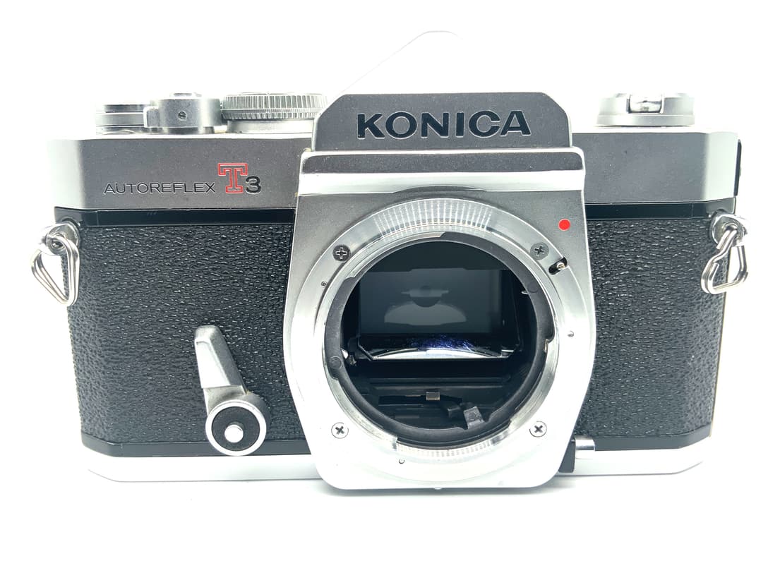 Konica Autoreflex T3 SLR 35mm SLR analog body (Konica AR)