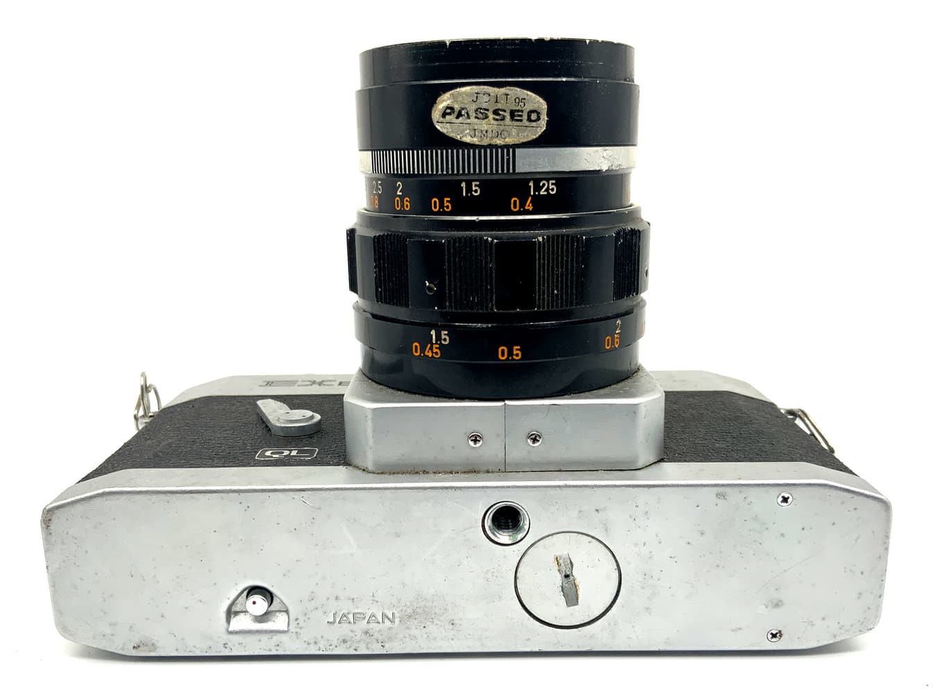 Canon EX EE SLR 35mm Spiegelreflexkamera analog Body Gehäuse (lens 35mm 1:3.5)