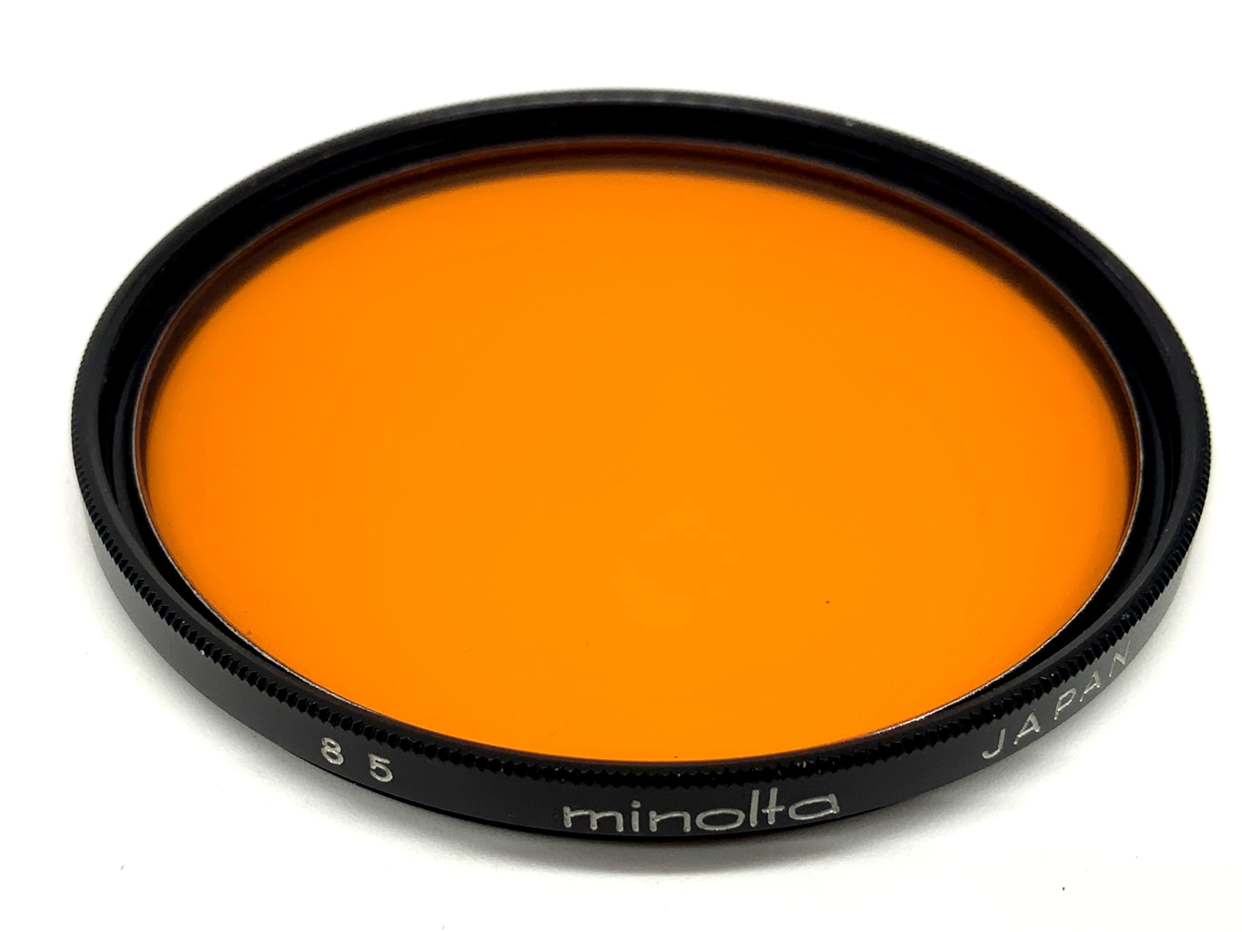Minolta Farbfilter orange 85 F55NA Filter 55mm Kreisförmig Filtergewinde