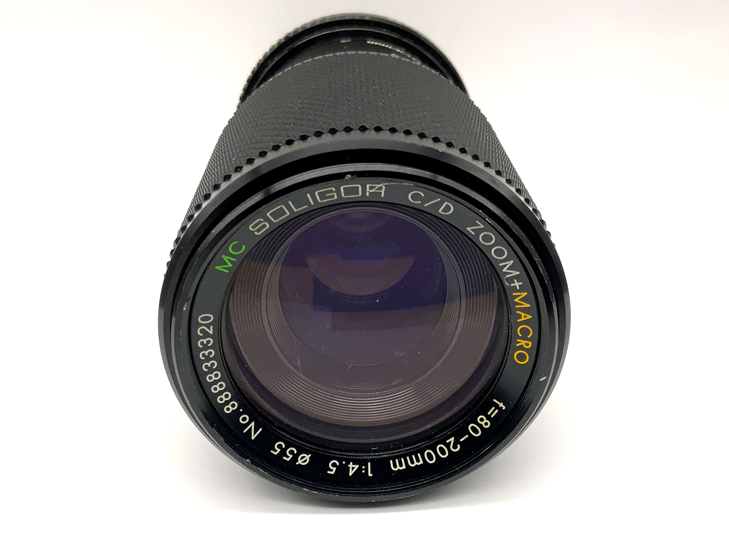 Soligor 80-200mm 1:4.5 Lens MC C/D Zoom+Macro Zoom Lens (M42)