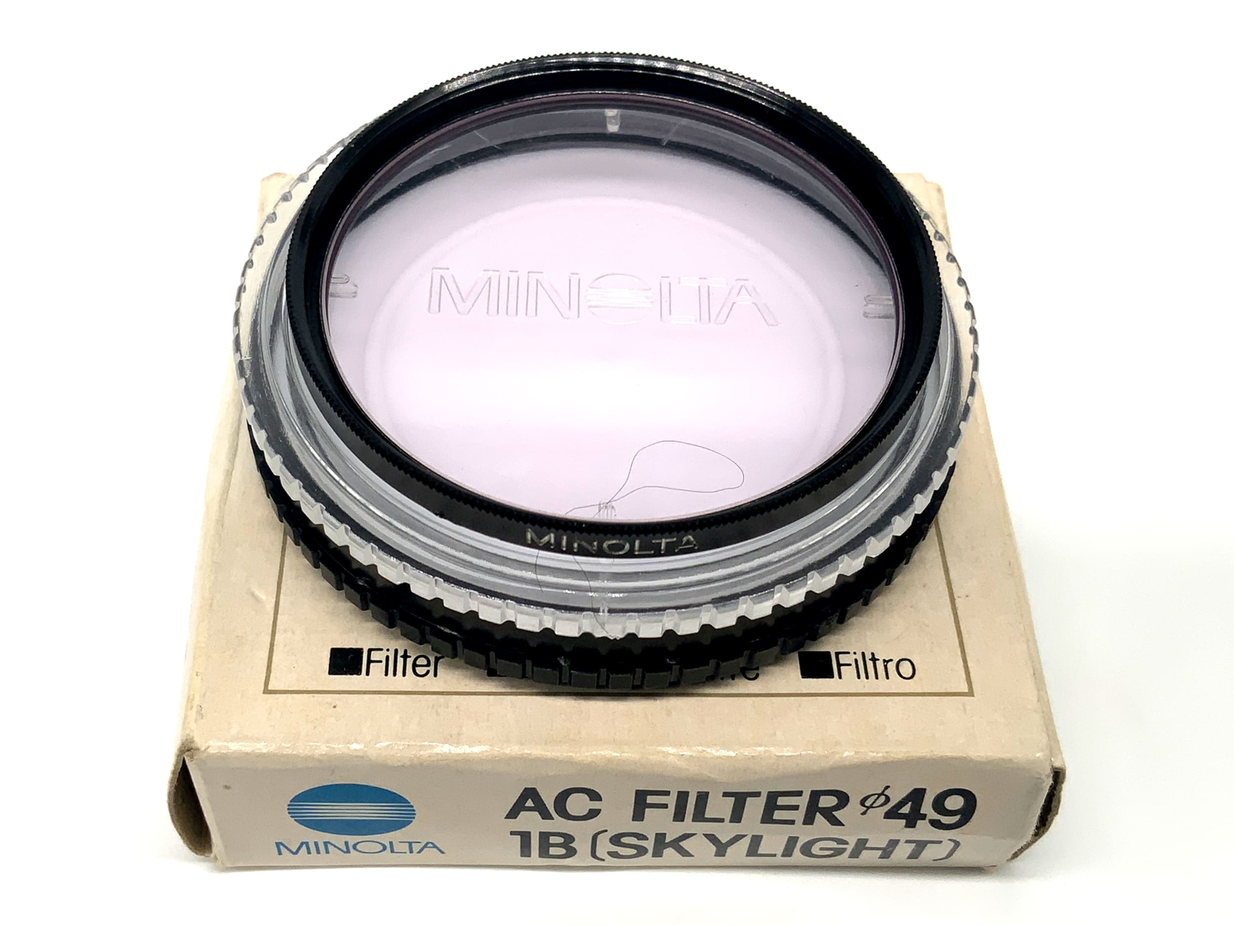 Minolta Skylight 1B AC Filter 49mm Kreisförmig Filtergewinde