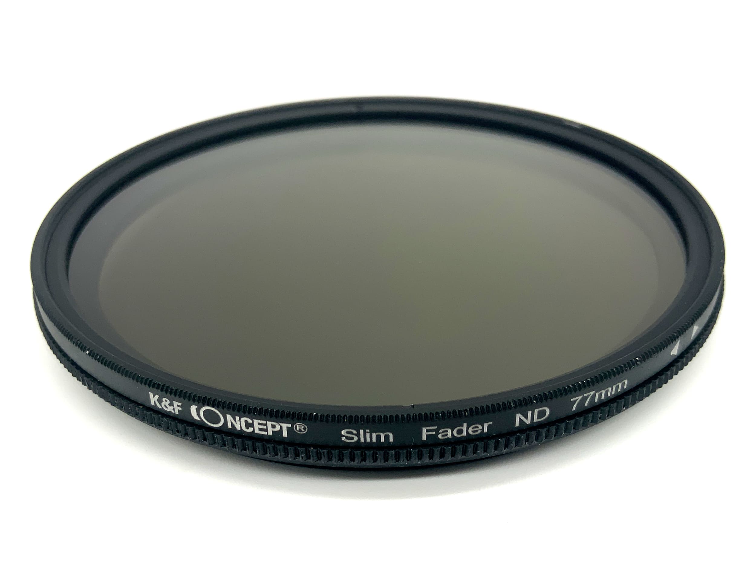 K&F Concept Slim Fader ND Filter 77mm Kreisförmig Filtergewinde