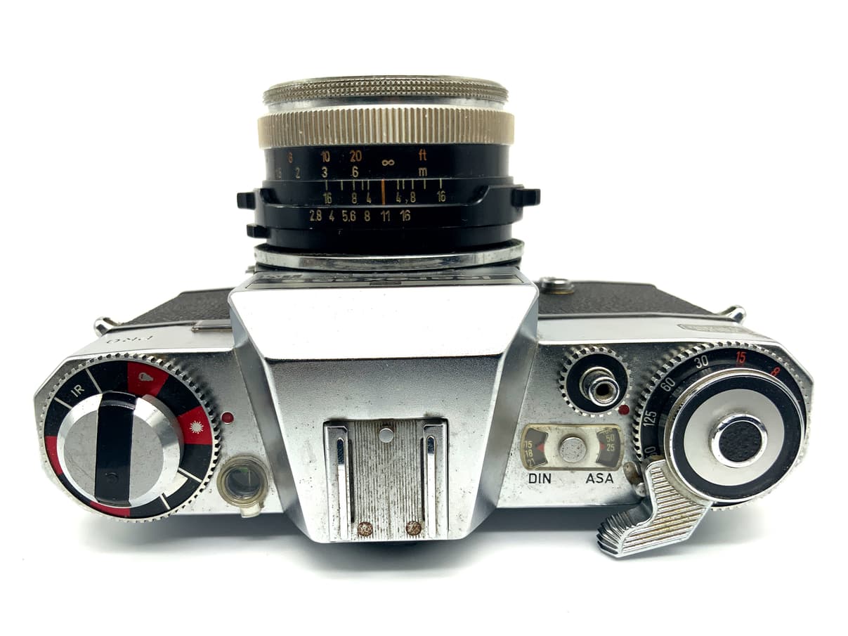 Zeiss Ikon Voigtländer Icarex 35S TM SLR 35mm SLR analog Body(Tessar 50mm 1:2.8)