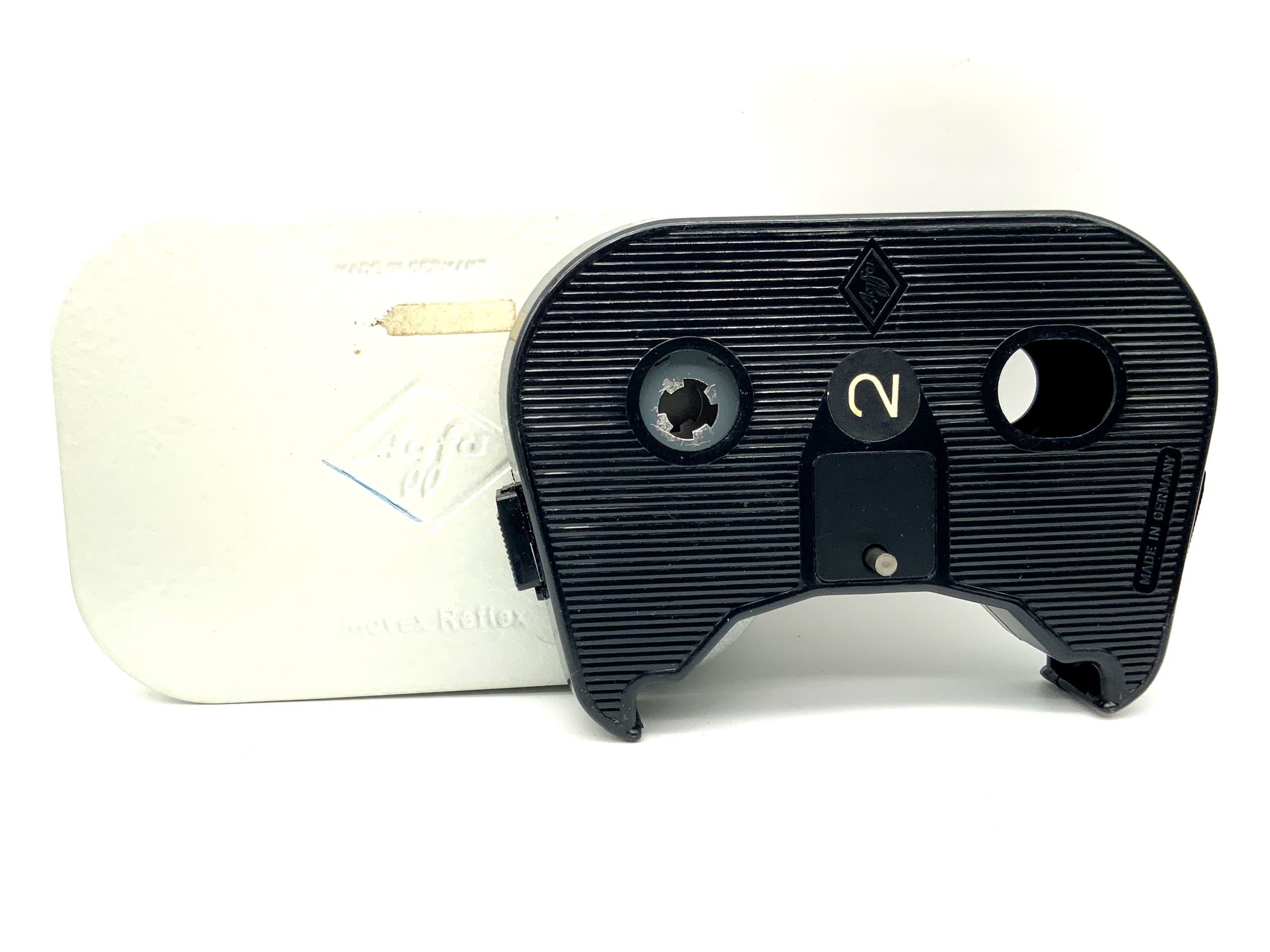 Agfa cassette for Movex Reflex magazine cartridge for 8mm film camera