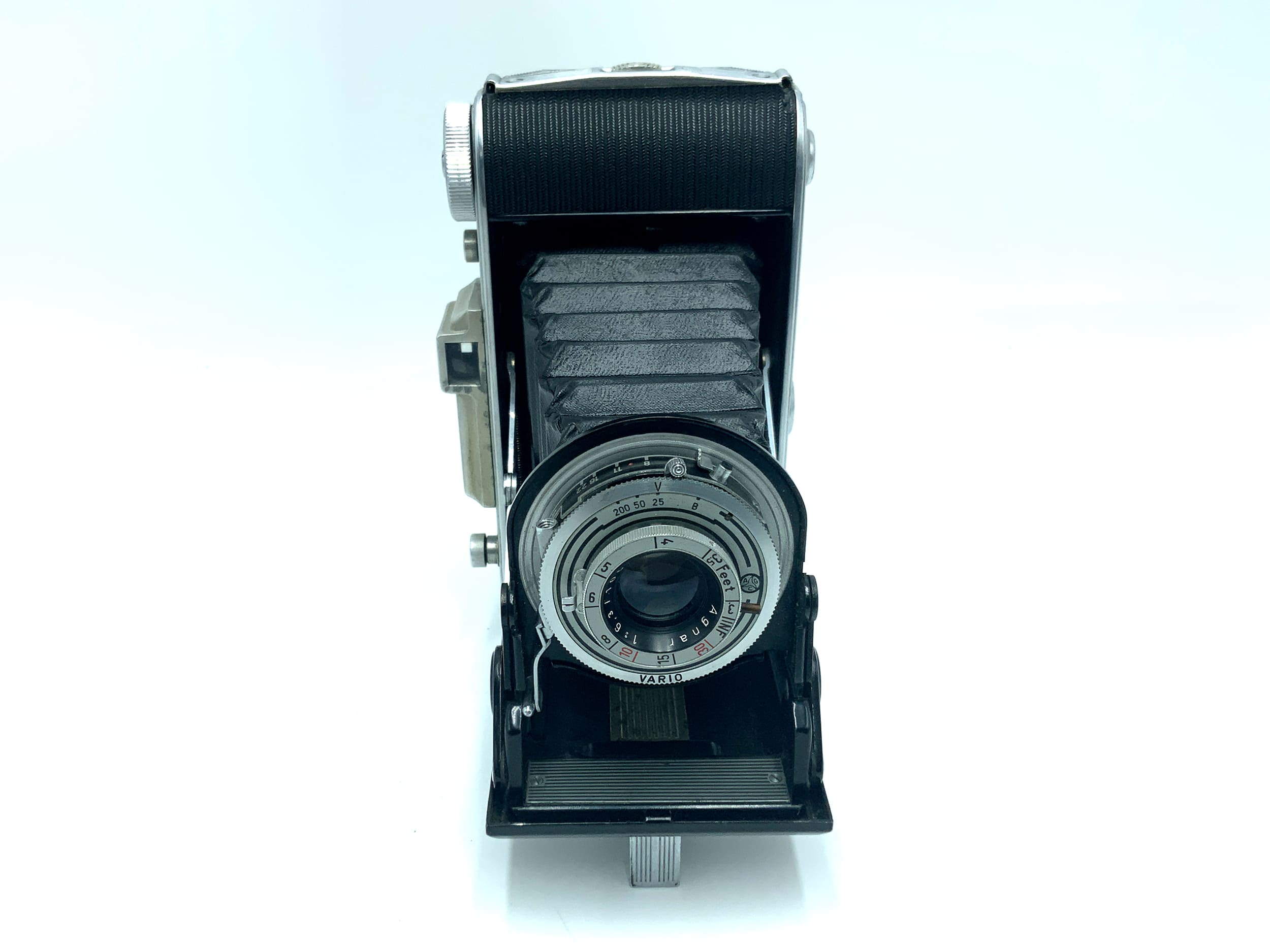 Agfa Ventura 69 US Zone Klappkamera mit Agnar 105mm 1:6.3 Analogkamera