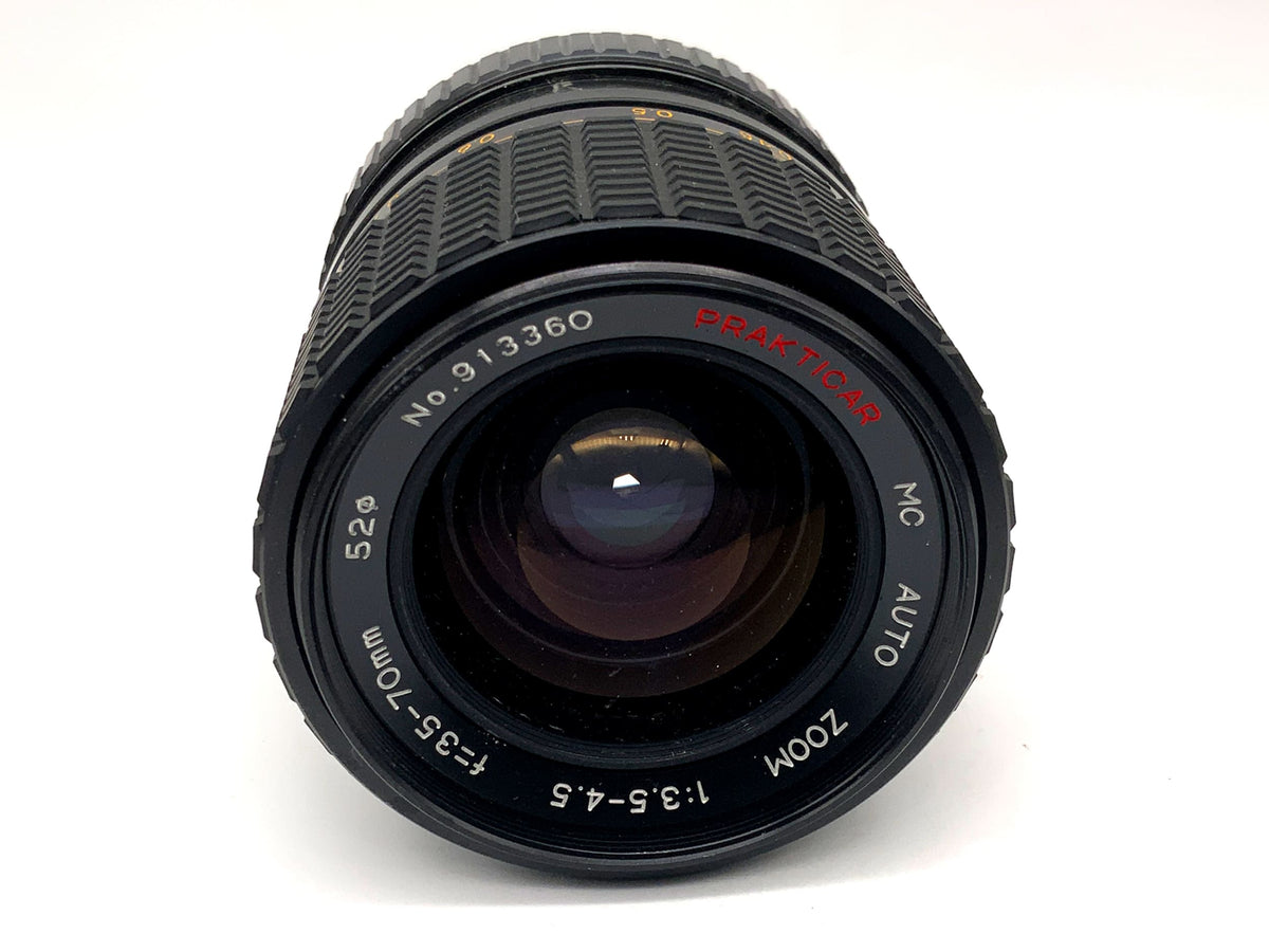 Pentacon 35-70mm 1:3.5-4.5 Lens Prakticar MC Auto Zoom (Praktica B)