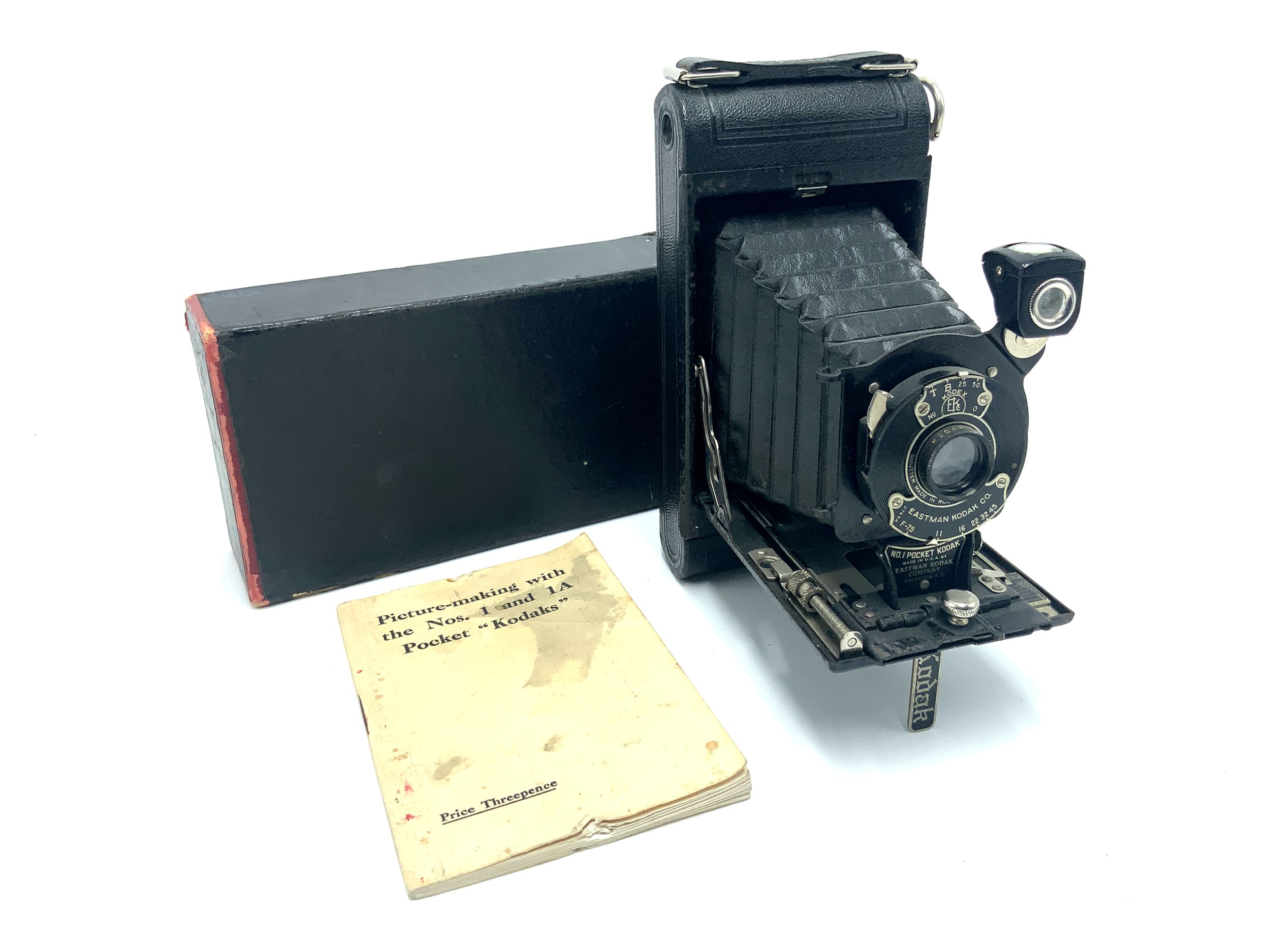 Kodak NO. 1 Pocket Klappkamera mit in OVP Analogkamera