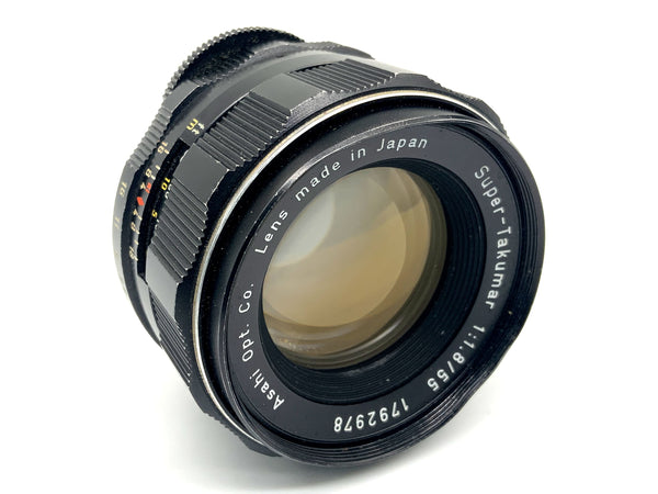 Asahi Pentax Super-Takumar 55mm 1:1.8 Objektiv Festbrennweite (M42)