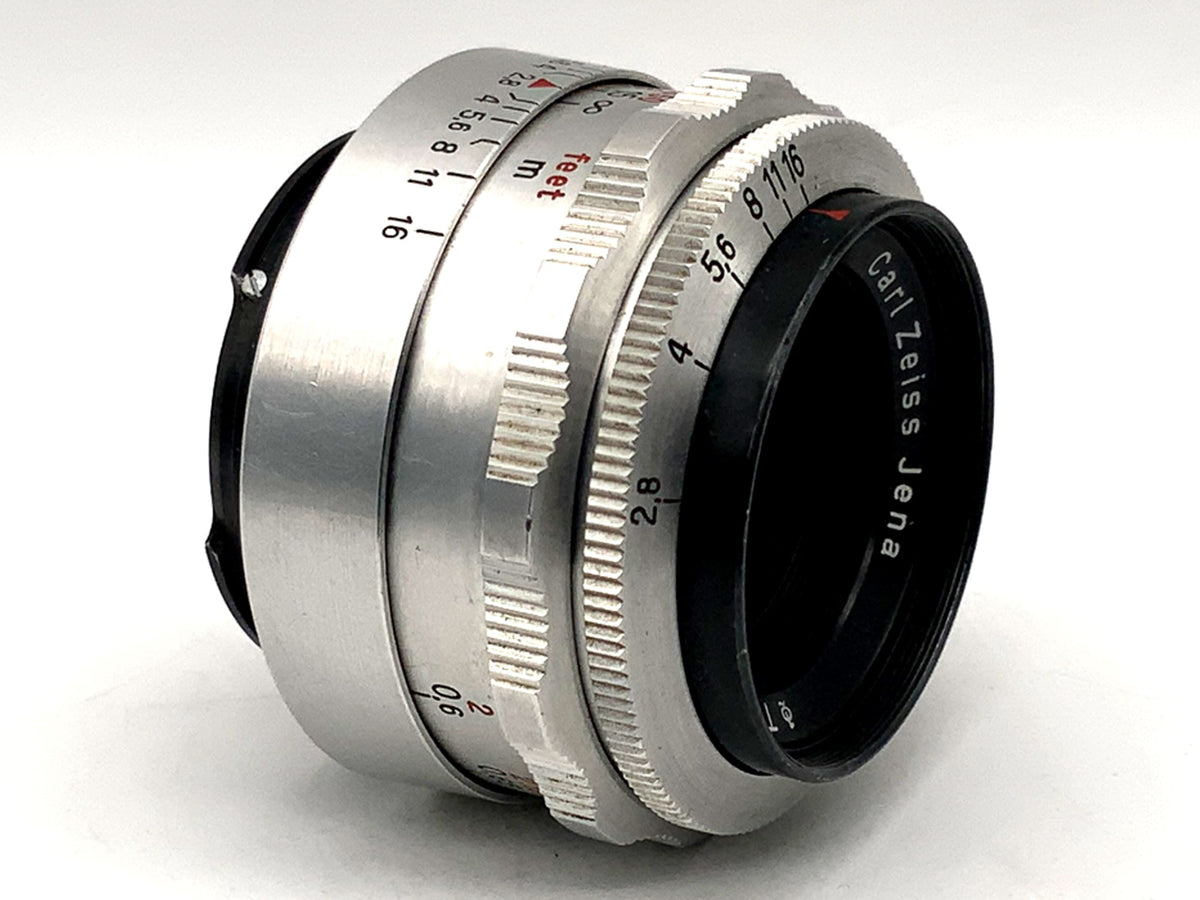 Carl Zeiss Jena 50mm 1:2.8 Lens Q1 Tessar red T 12 Blades (Exa)