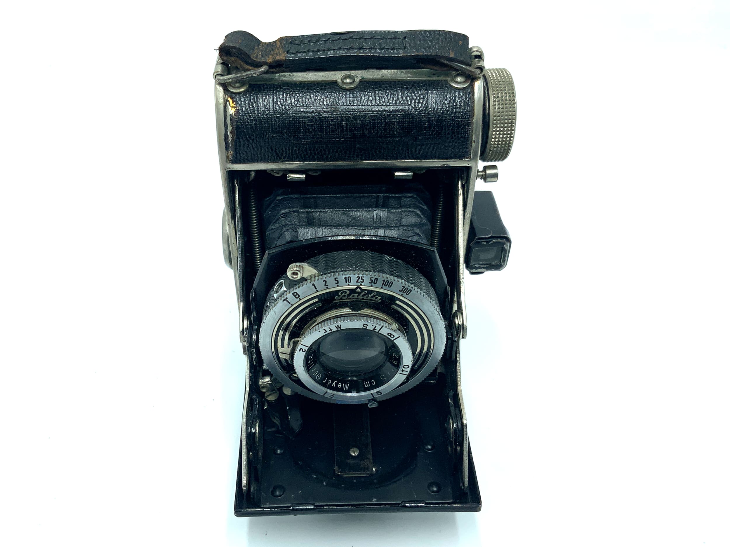 Balda Renox Klappkamera mit Meyer Görlitz Trioplna 5cm 1:2.9 Analogkamera