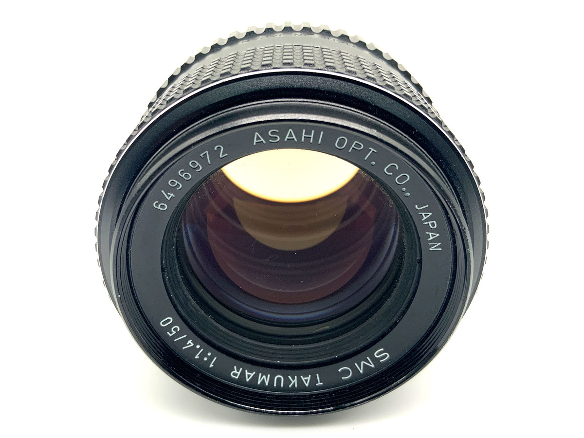 Asahi Pentax SMC Takumar 50mm 1:1.4 prime lens (M42)