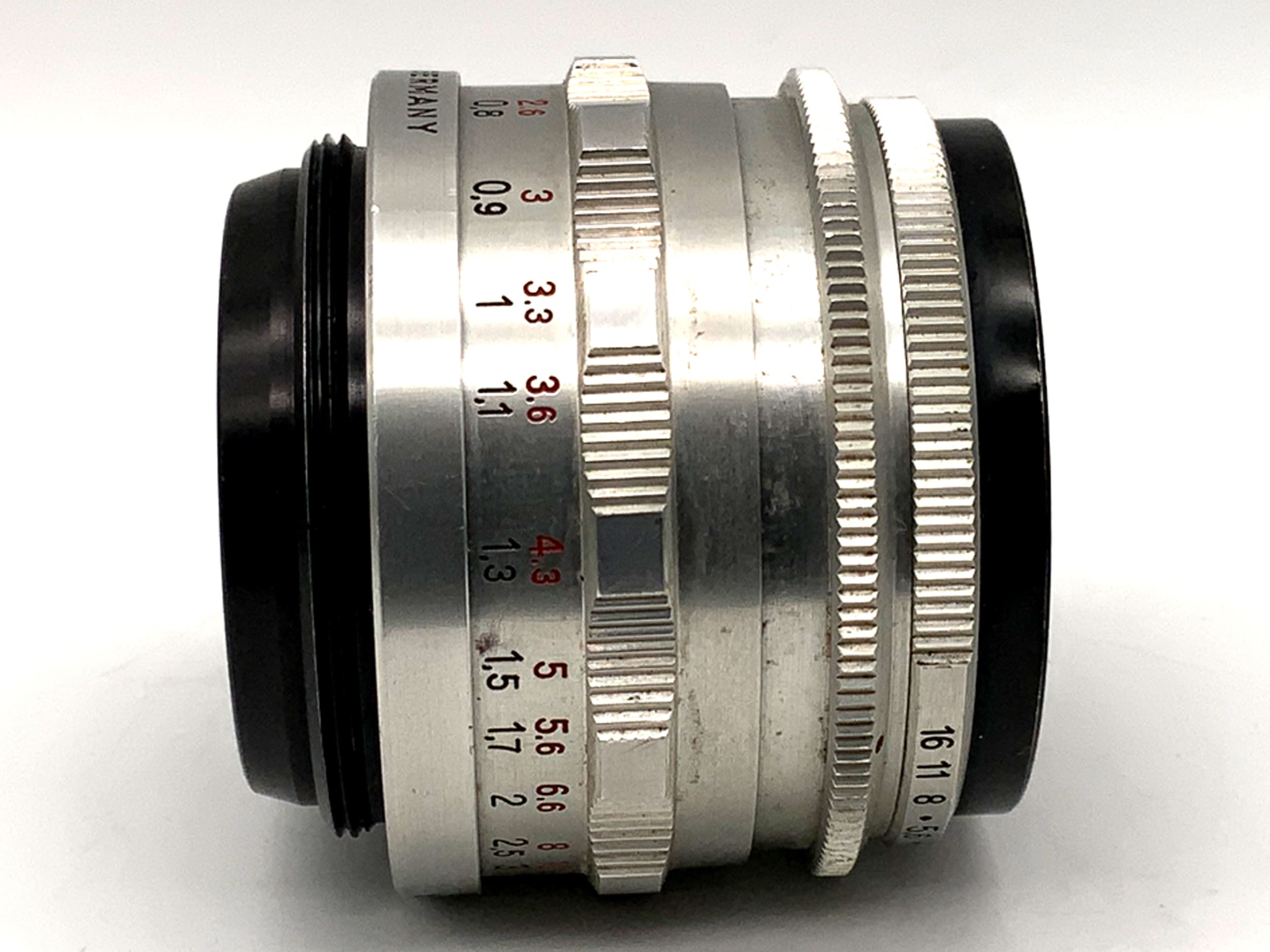 Carl Zeiss 50mm 1:2.8 lens Tessar 12 Blades Q1 compact from Jena (M42)