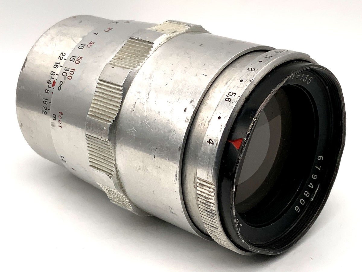 Carl Zeiss 135mm 1:4 lens Q1 Sonnar from Jena prime lens (Exa)