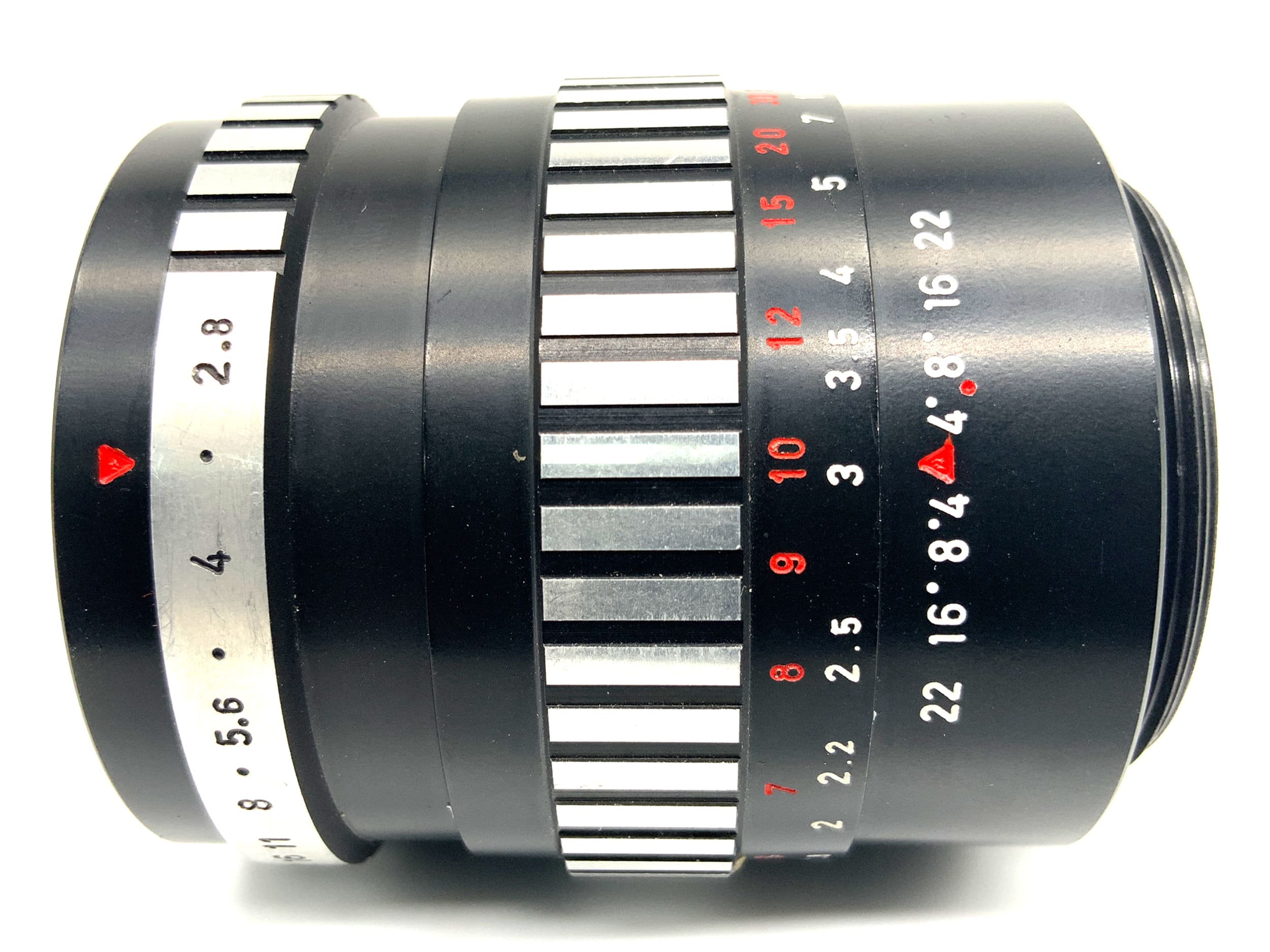 Meyer-Optik Görlitz Orestor 100mm 1:2.8 Objektiv Zebra Festbrennweite (M42)
