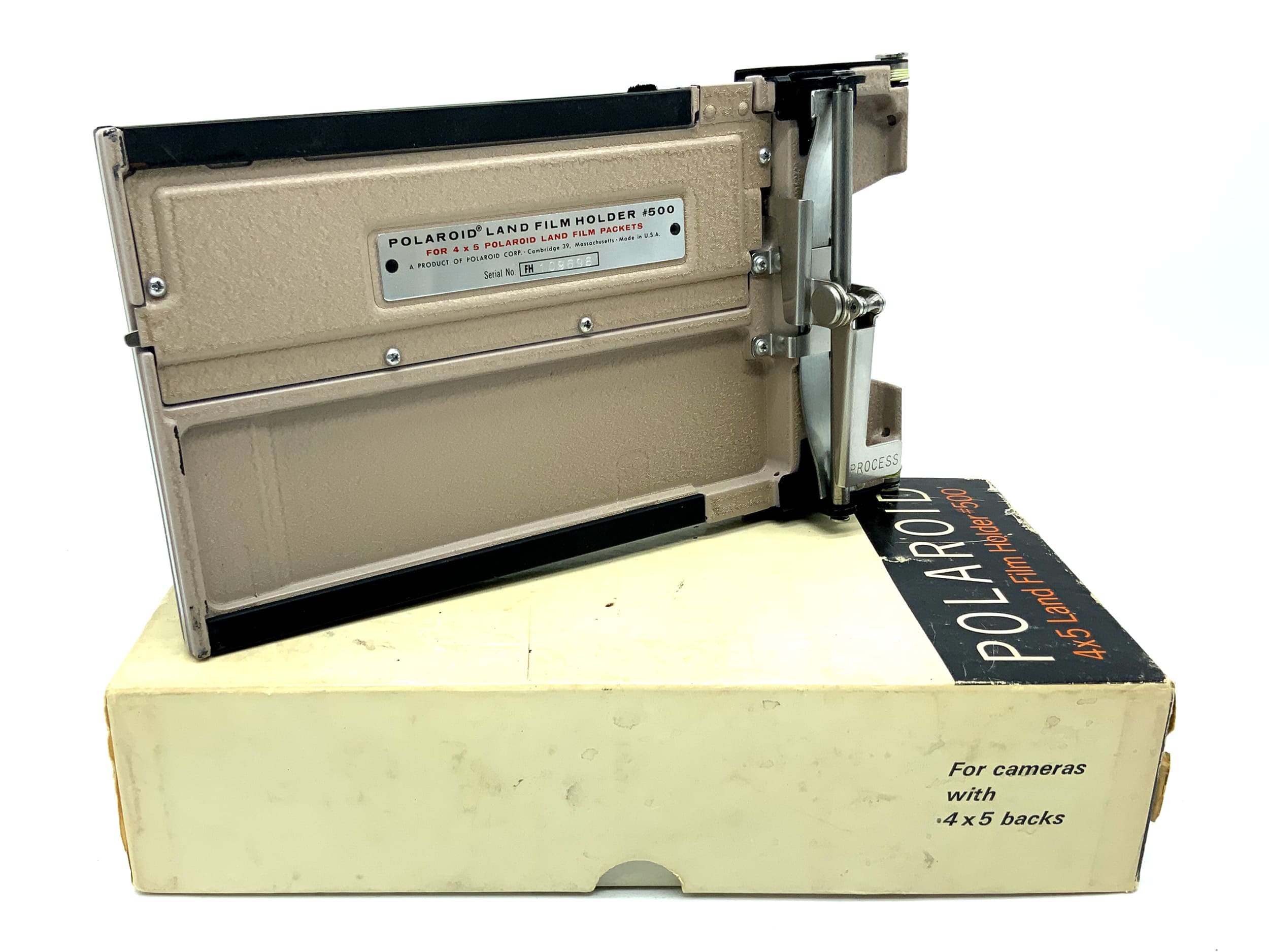 Polaroid Land Film Holder 500 Magazine 4x5" Sheet Film Cassette Instant Film Cassette