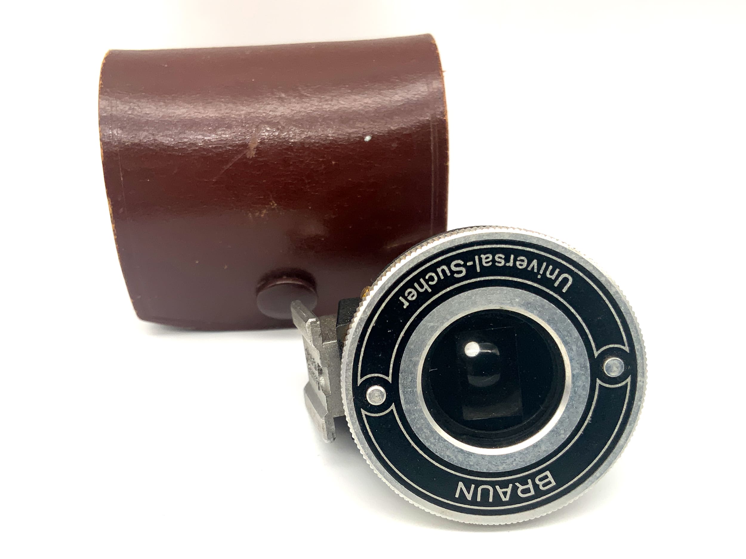 Braun Univerversalsucher Aufstecksucher 35-135mm Sucher