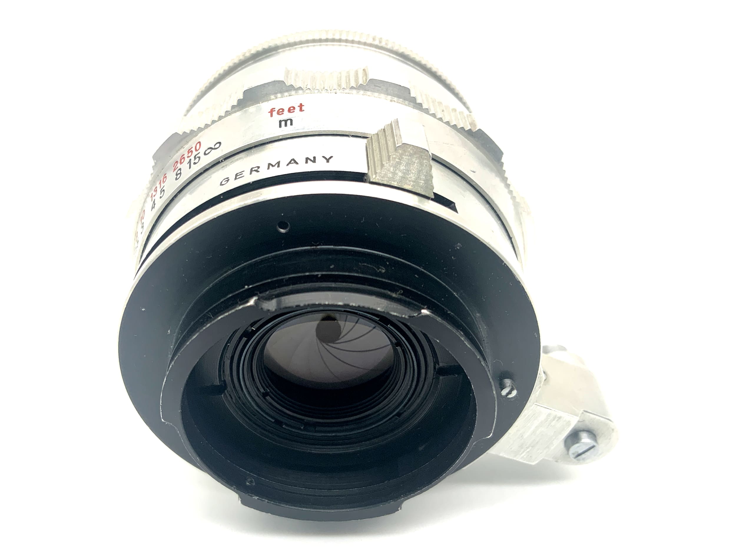 Carl Zeiss Jena Q1 Tessar 12 Blades 50mm 1:2.8 Objektiv Festbrennweite (Exa)