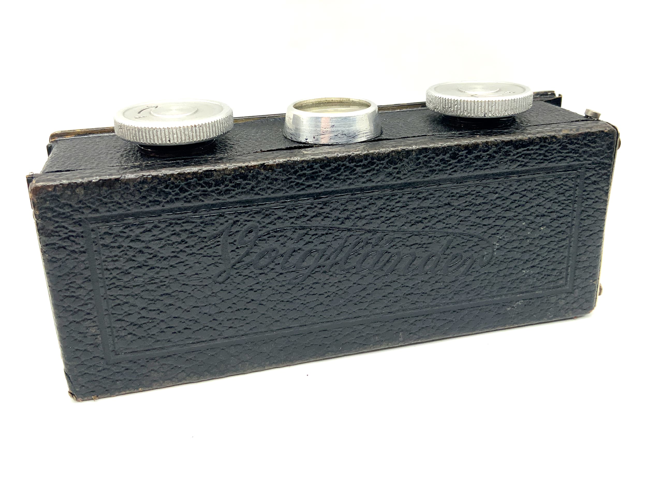 Voigtländer roll film holder for stereoflectoscope 6x13 cassette magazine! Defective!