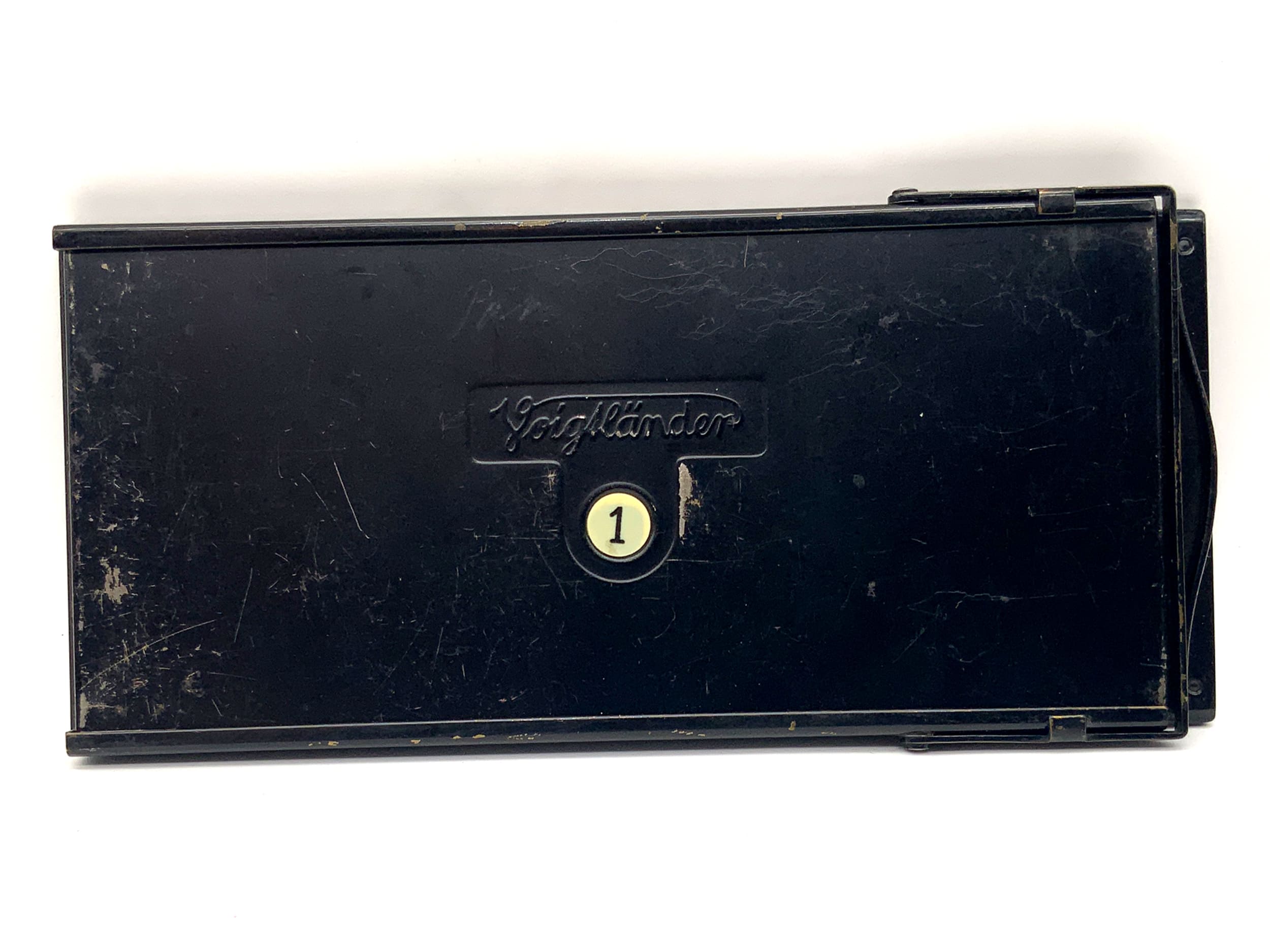 Voigtländer sheet film cassette for 6x13 stereo camera stereoflectoscope cassette