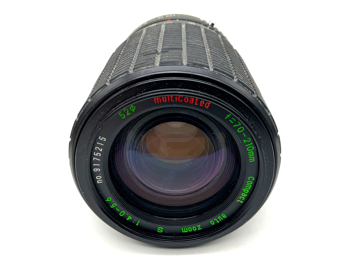 Lens 70-210mm 1:4-5.6 MC compact auto zoom S zoom lens (Pentax K)