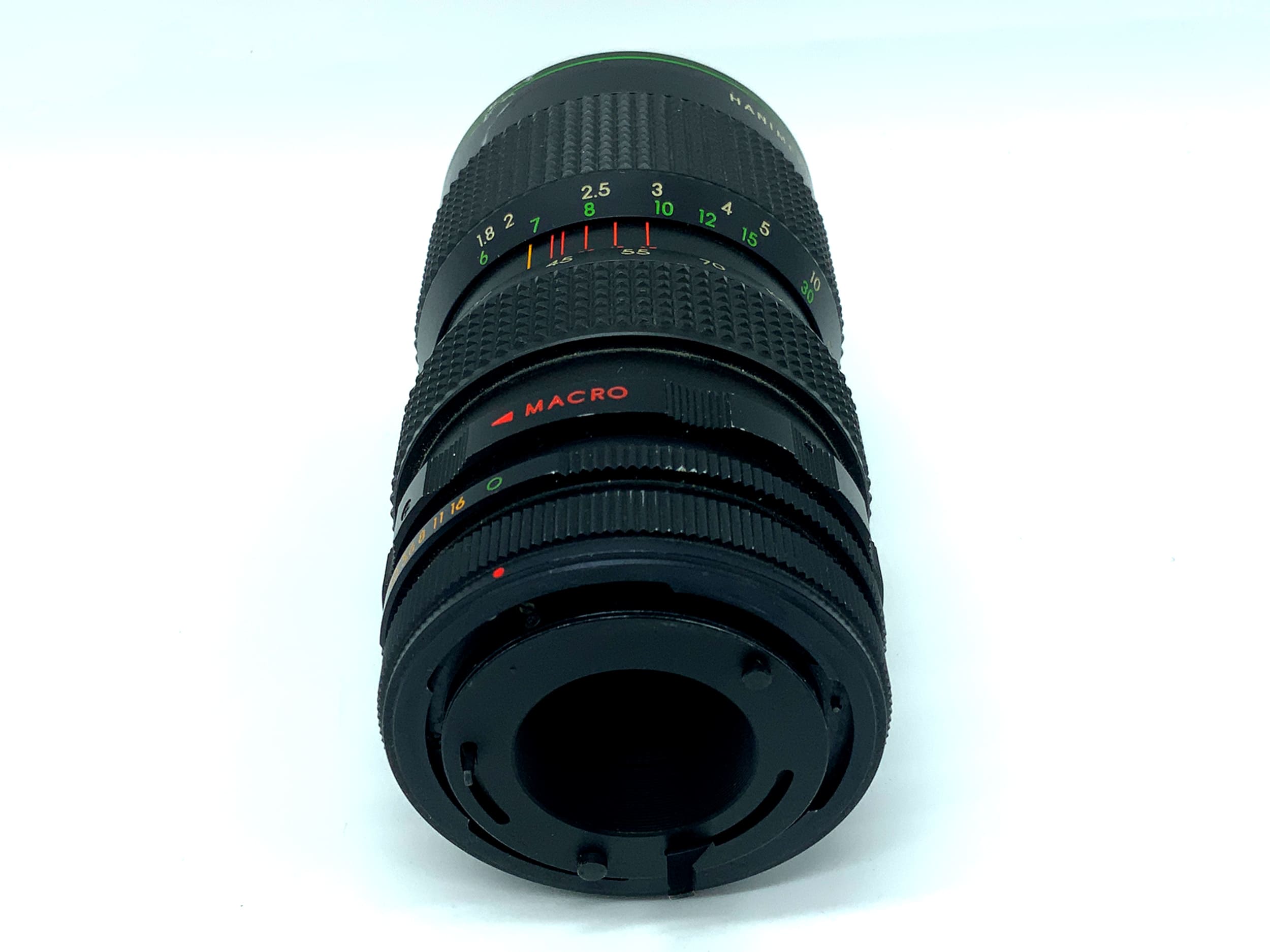 Hanimex 37-105mm 1:3.5 lens Automatic zoom MC zoom lens (Canon FD)
