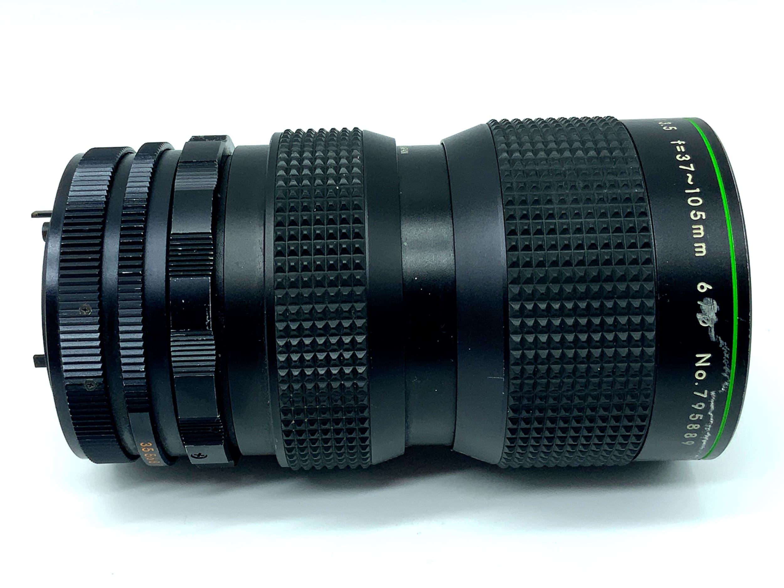 Hanimex 37-105mm 1:3.5 lens Automatic zoom MC zoom lens (Canon FD)