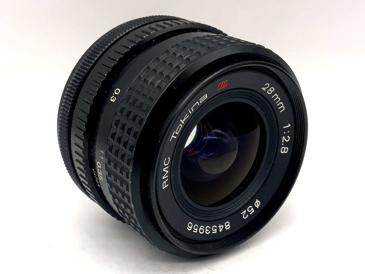 Tokina 28mm 1:2.8 RMC II prime lens (Canon FD)